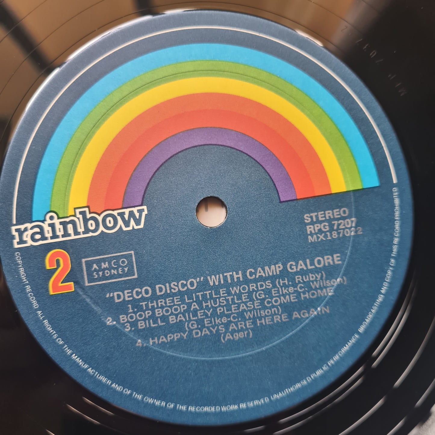 Camp Galore – Deco Disco - 1976 - Vinyl Record LP - Sound Hound Records
