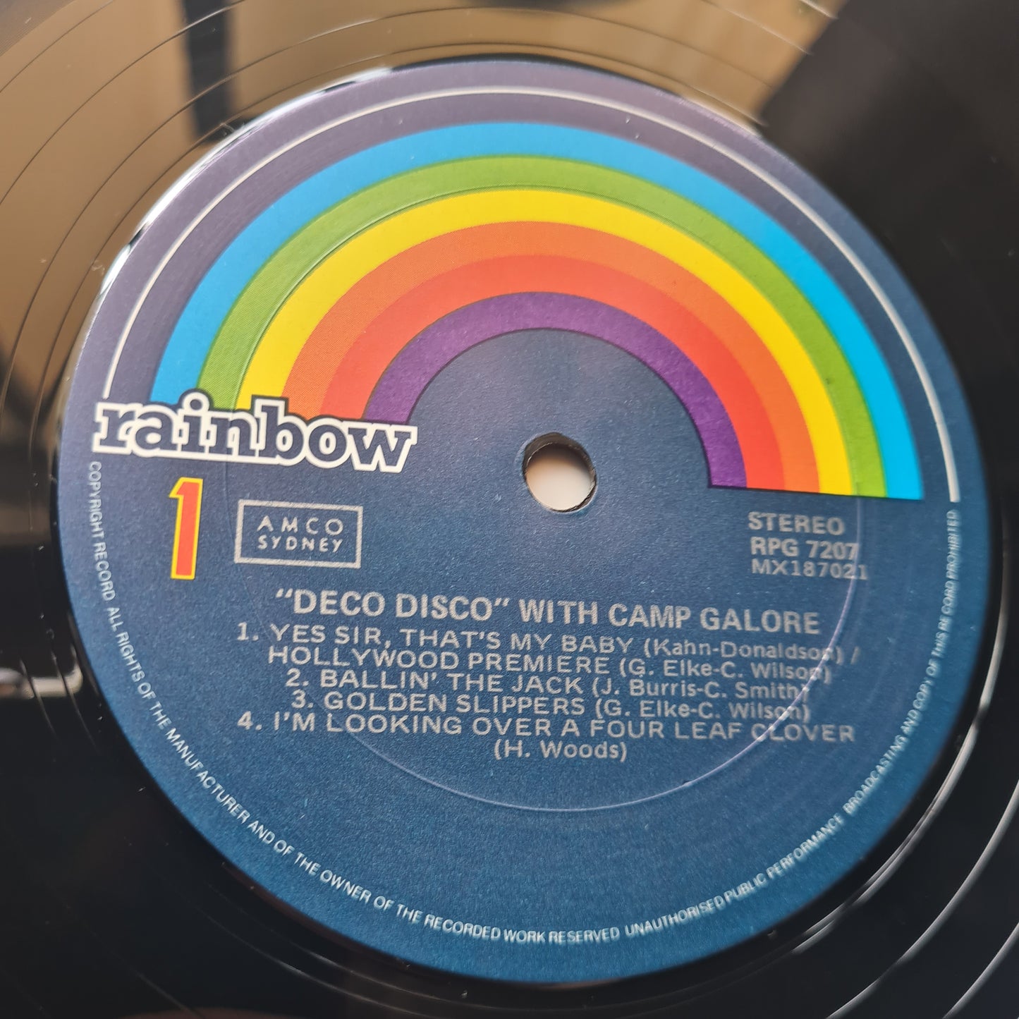 Camp Galore – Deco Disco - 1976 - Vinyl Record LP - Sound Hound Records
