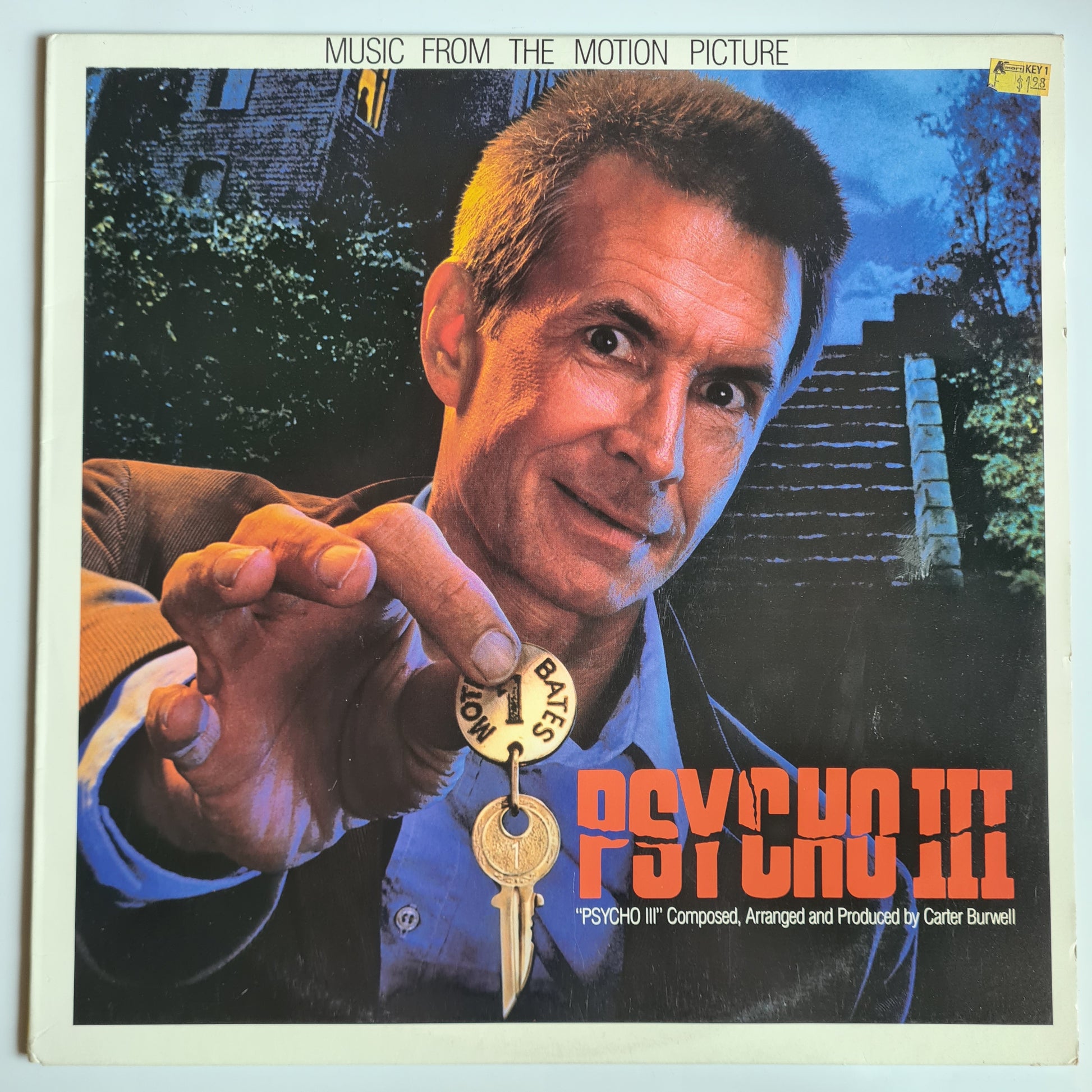 Carter Burwell – Psycho III (Music From The Motion Picture)- 1986 - Vinyl Record LP *Horror* (Copy) - Sound Hound Records