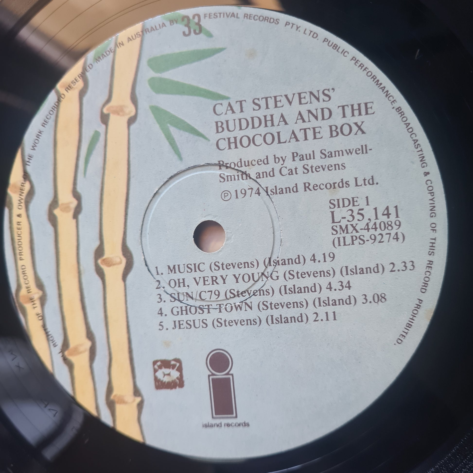 Cat Stevens – Cat Stevens' Buddha And The Chocolate Box - 1974 - Vinyl Record LP (Gatefold) - Sound Hound Records