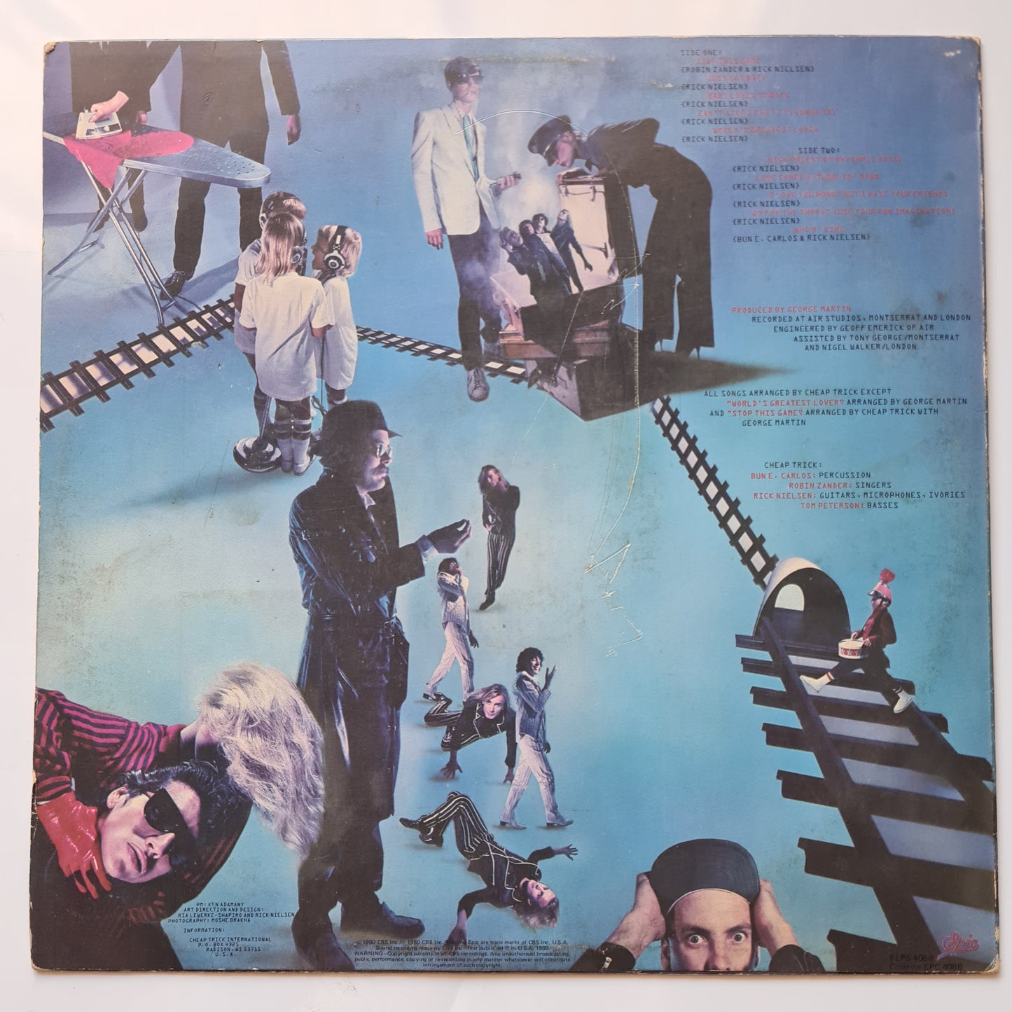 Cheap Trick – All Shook Up - 1980 - Vinyl Record LP - Sound Hound Records