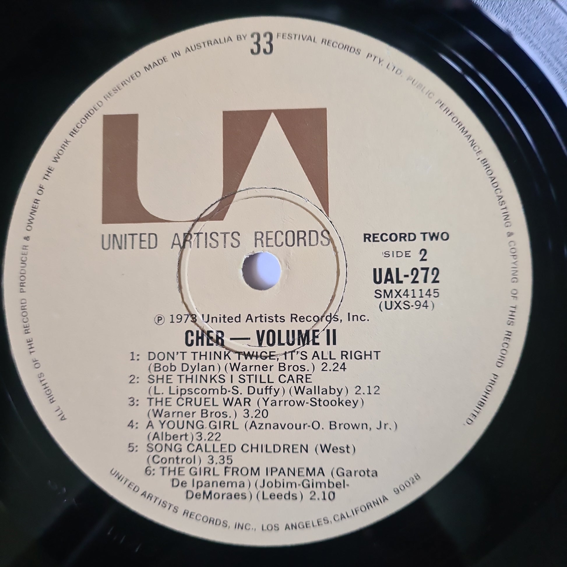 Cher – Cher Vol.2 - 1972 (Gatefold) - Vinyl Record 2LP - Sound Hound Records