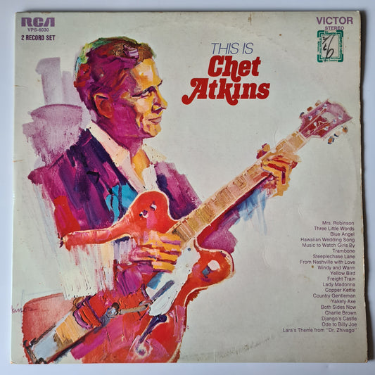 Chet Atkins – This Is Chet Atkins - 1970 - Vinyl Record 2LP - Sound Hound Records