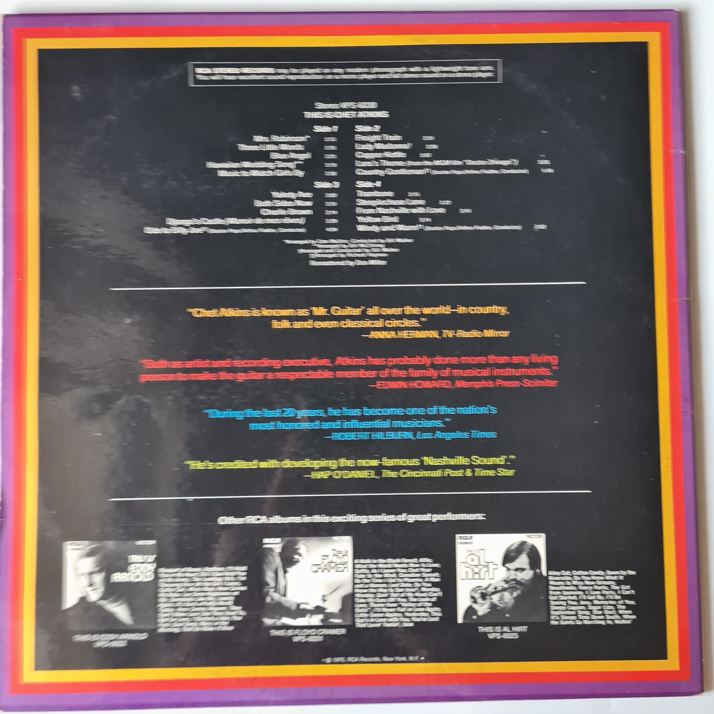 Chet Atkins – This Is Chet Atkins - 1970 - Vinyl Record 2LP - Sound Hound Records