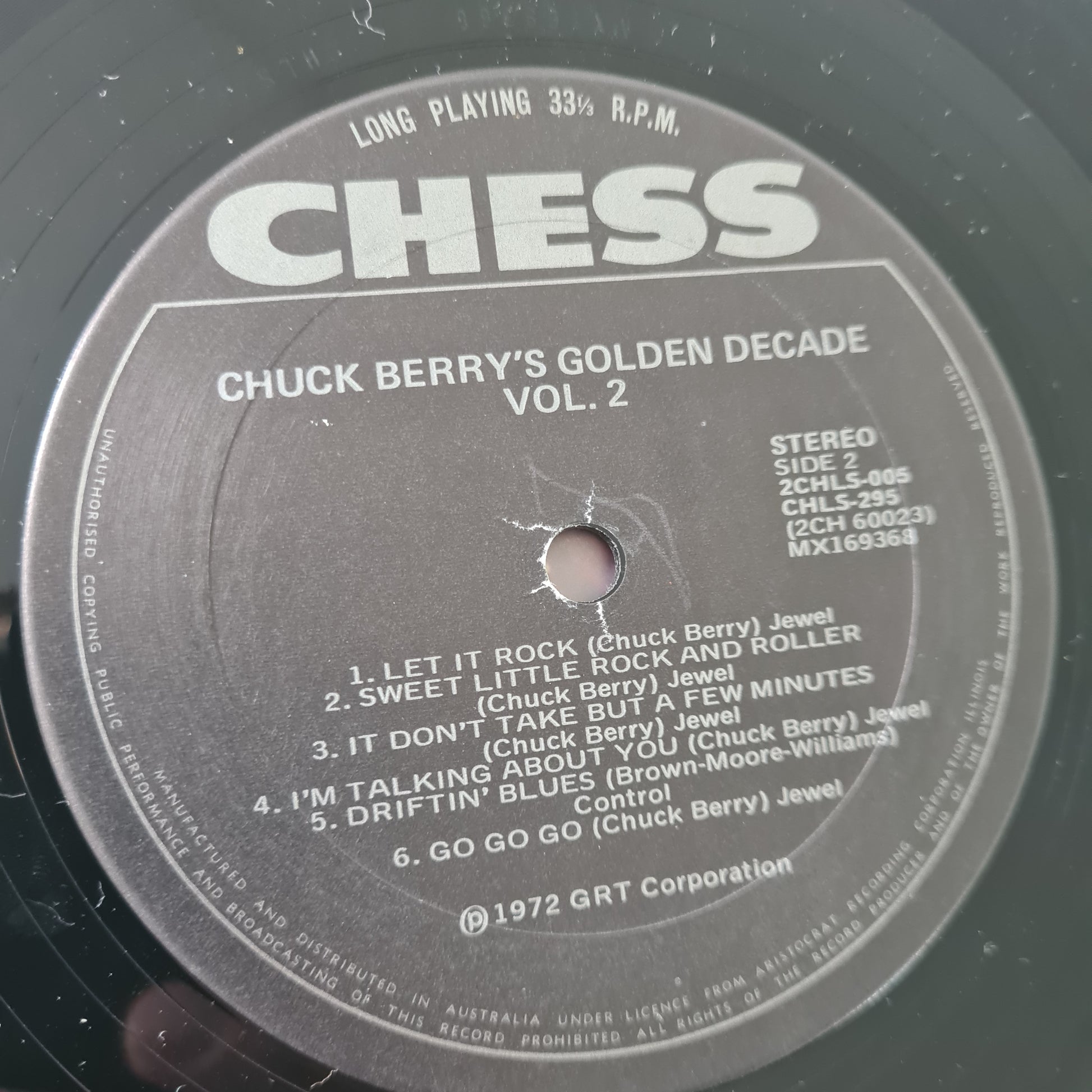 Chuck Berry – Chuck Berry's Golden Decade Vol.2 - 1972 - Vinyl Record 2LP - Sound Hound Records