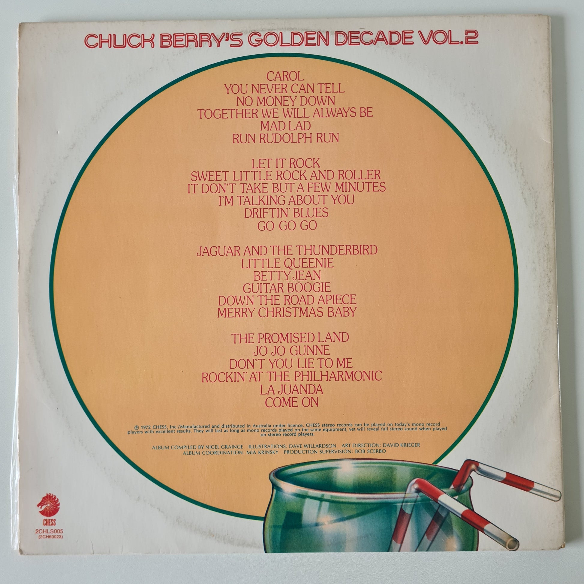 Chuck Berry – Chuck Berry's Golden Decade Vol.2 - 1972 - Vinyl Record 2LP - Sound Hound Records