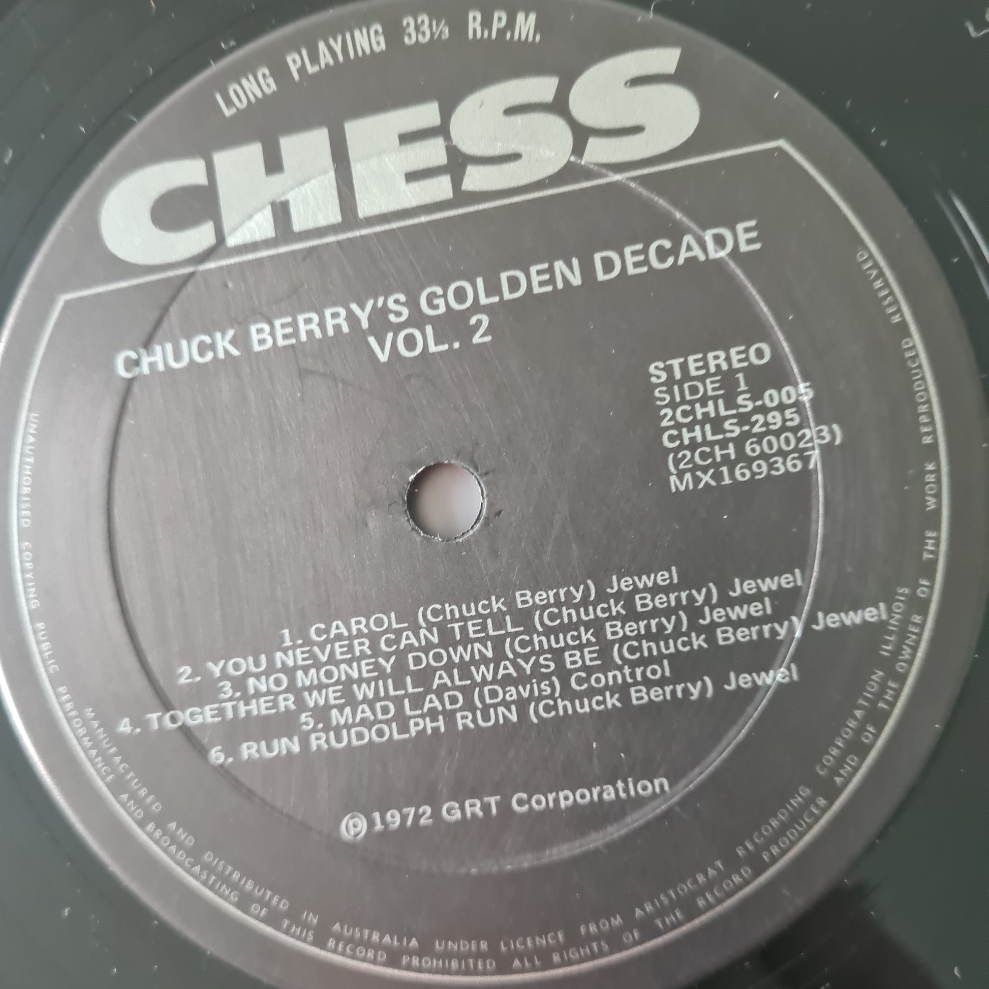 Chuck Berry – Chuck Berry's Golden Decade Vol.2 - 1972 - Vinyl Record 2LP - Sound Hound Records