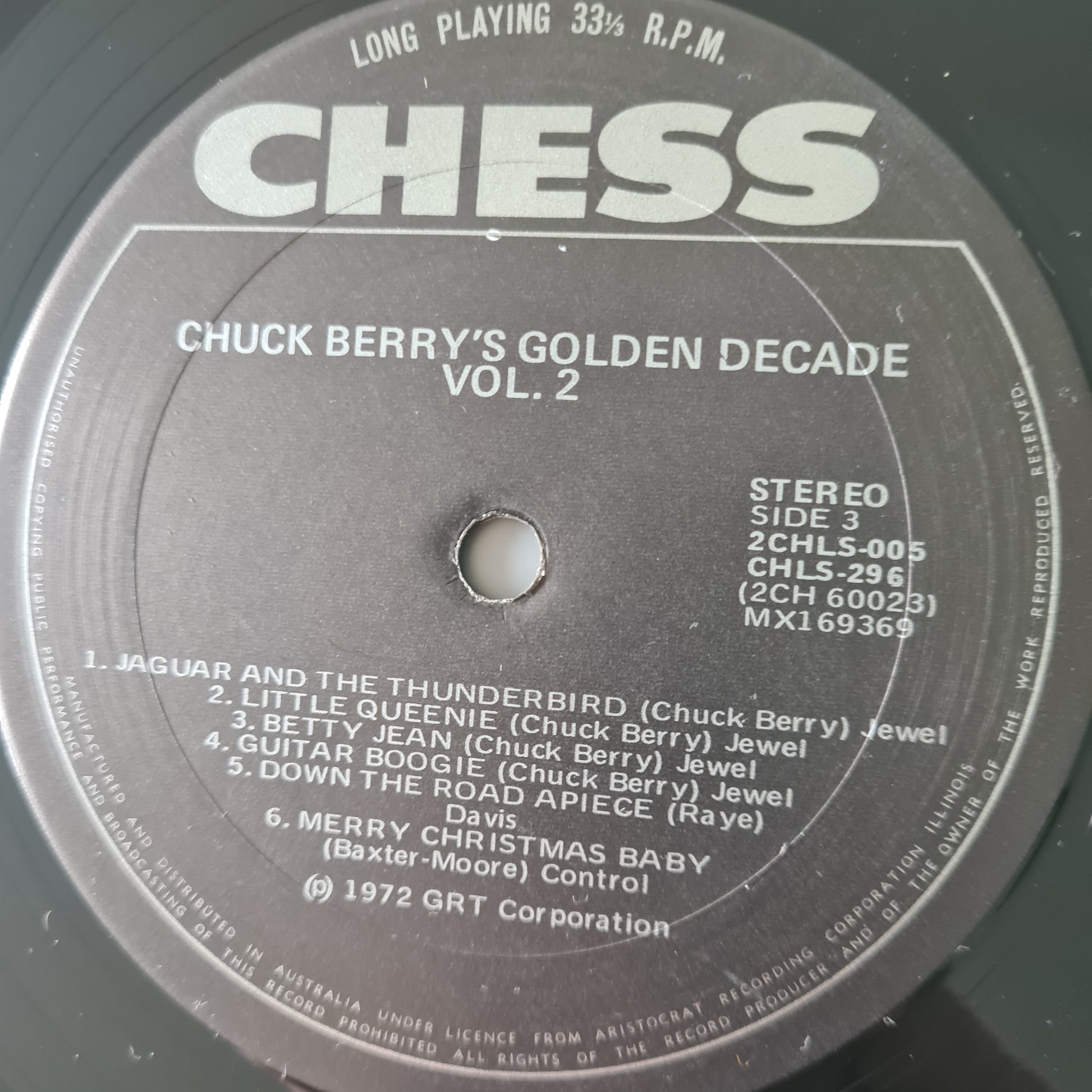 Chuck Berry – Chuck Berry's Golden Decade Vol.2 - 1972 - Vinyl Record 2LP - Sound Hound Records