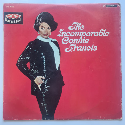 Connie Francis - The Incomparable Connie Francis - 1960's Australian Pressing - Vinyl Record LP - Sound Hound Records