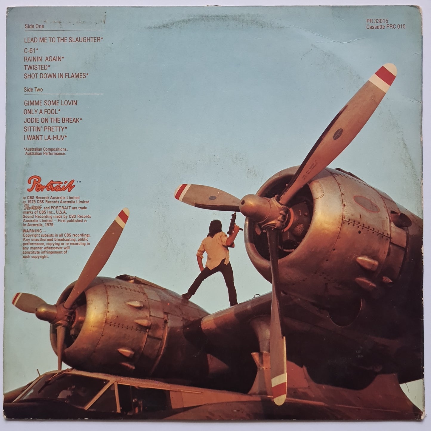 Contraband (AC/DC Related- Mark Evans) – Contraband - 1979 - Vinyl Record LP - Sound Hound Records