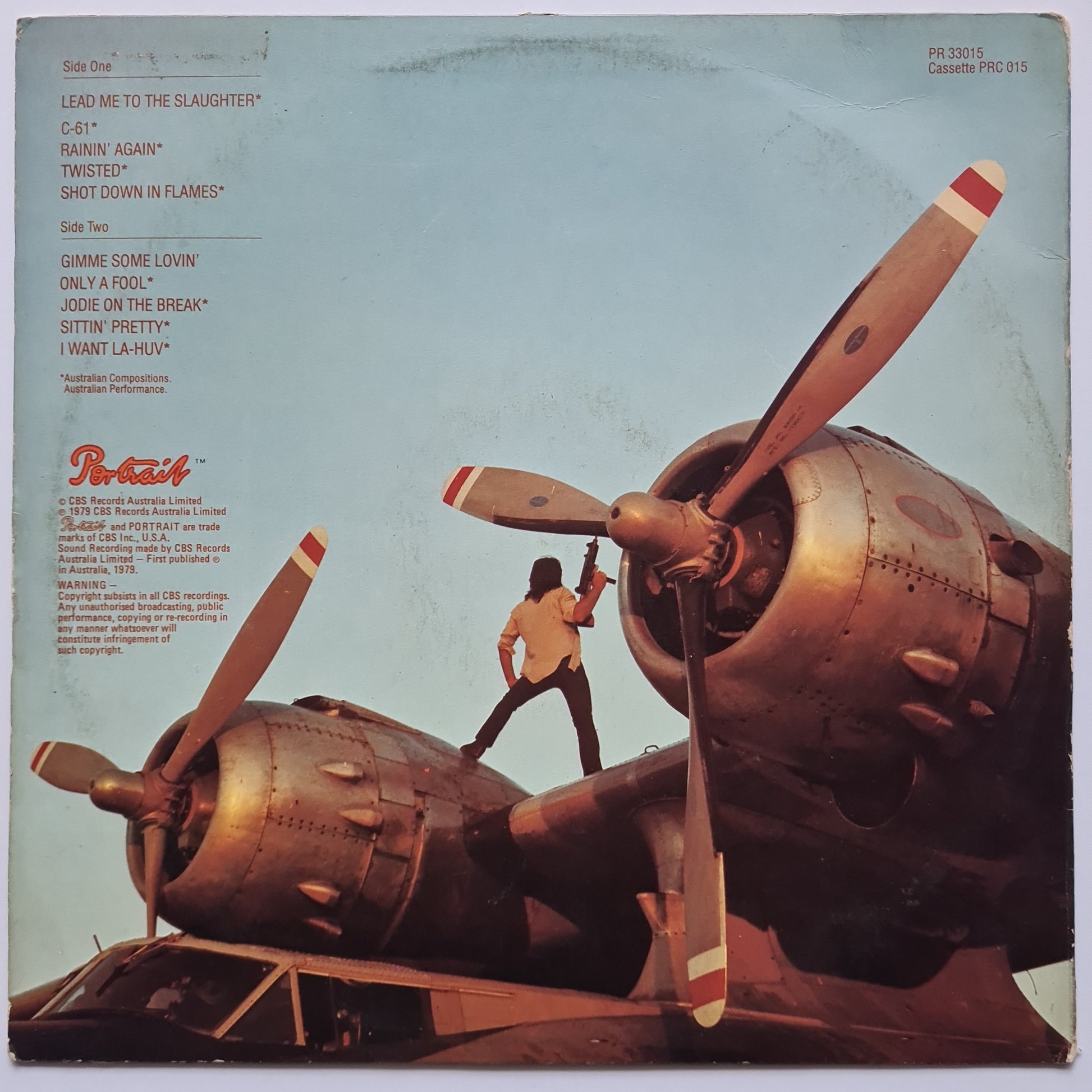Contraband (AC/DC Related- Mark Evans) – Contraband - 1979 - Vinyl Record LP - Sound Hound Records