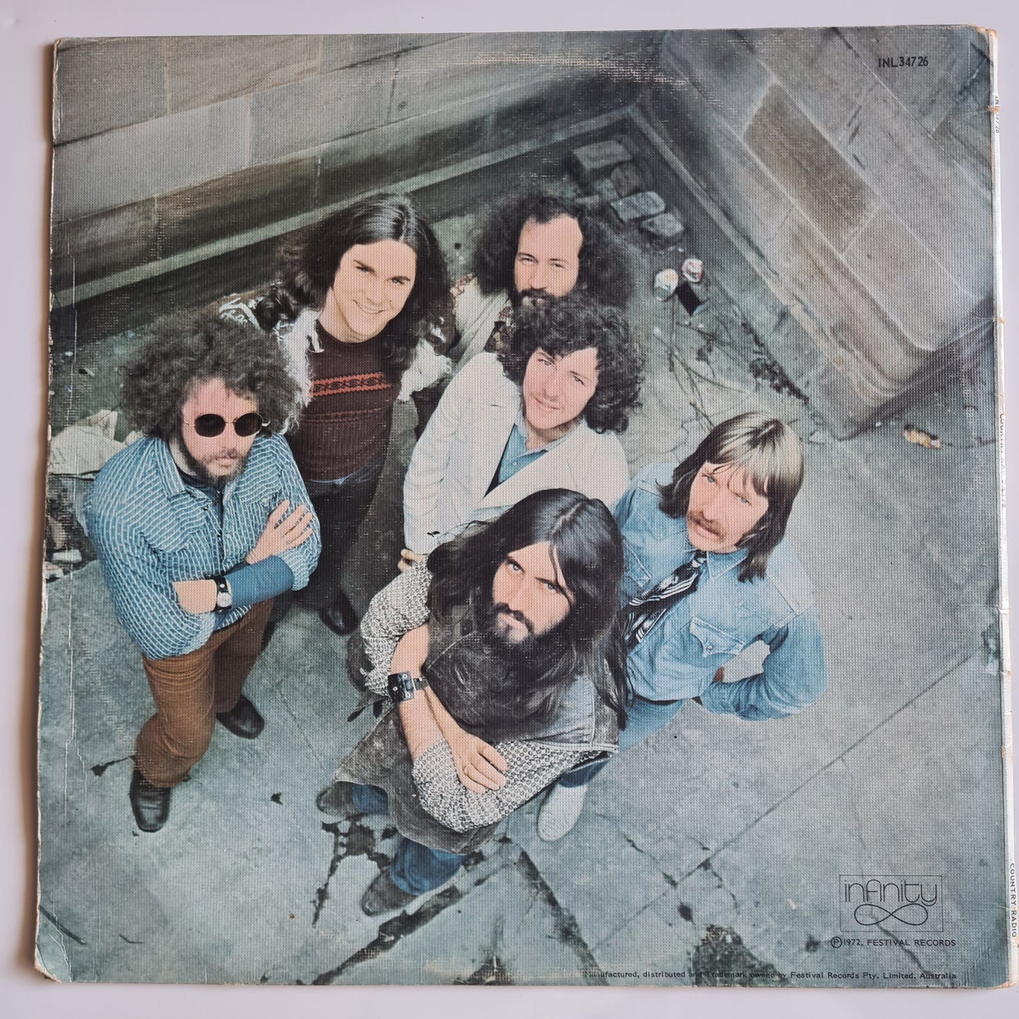 Country Radio – Country Radio Live - 1972 (textured sleeve pressing) - Vinyl Record LP - Sound Hound Records