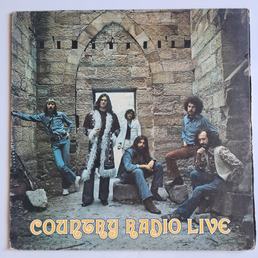 Country Radio – Country Radio Live - 1972 (textured sleeve pressing) - Vinyl Record LP - Sound Hound Records