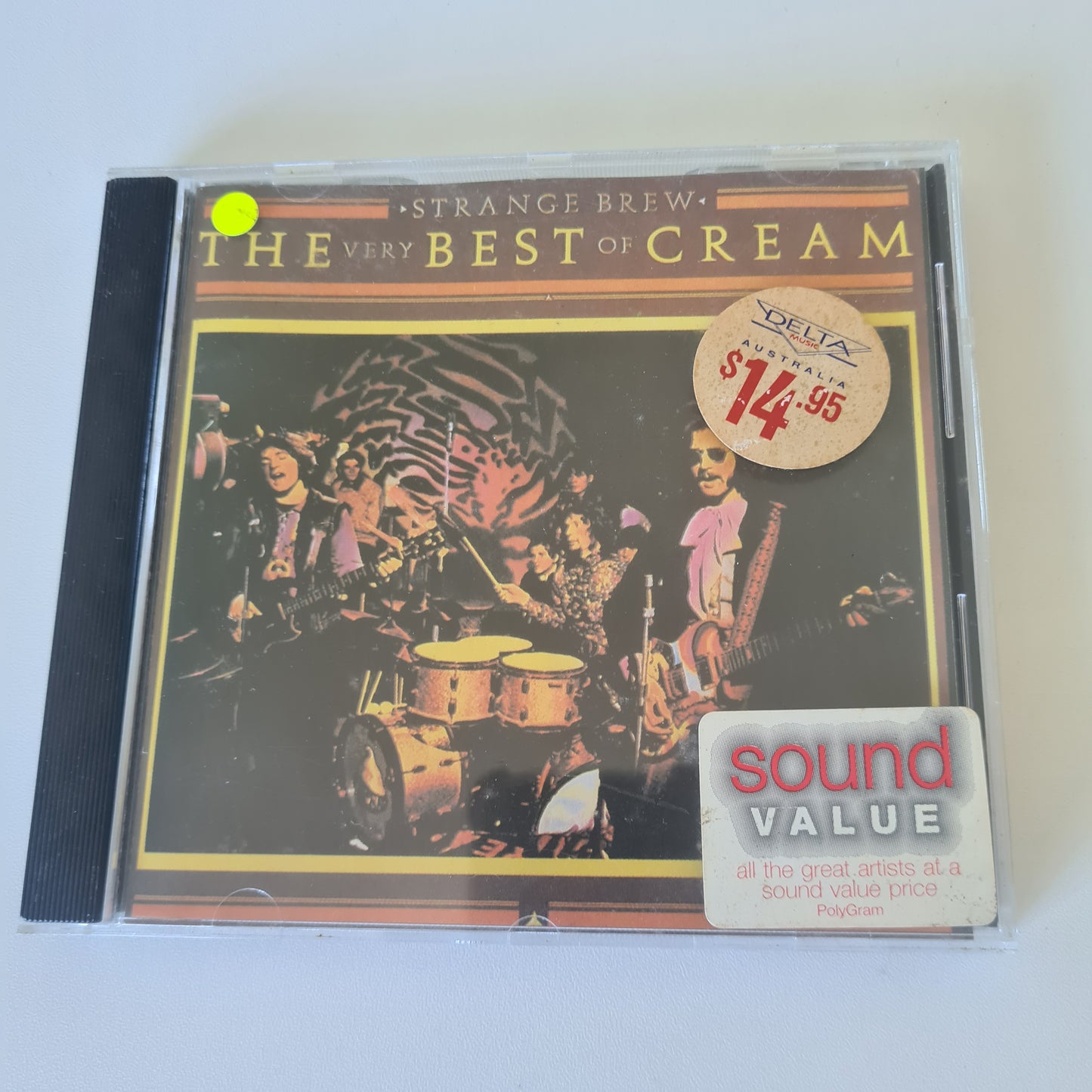 Cream - Strange Brew: The Very Best Of Cream - 1991 - CD - Compact Disc - Sound Hound Records