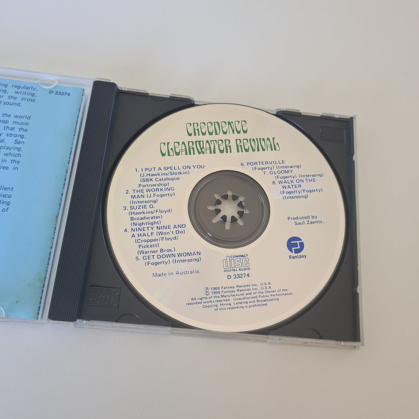 Creedence Clearwater Revival - Creedence Clearwater Revival - 1990 - CD - Compact Disc - Sound Hound Records