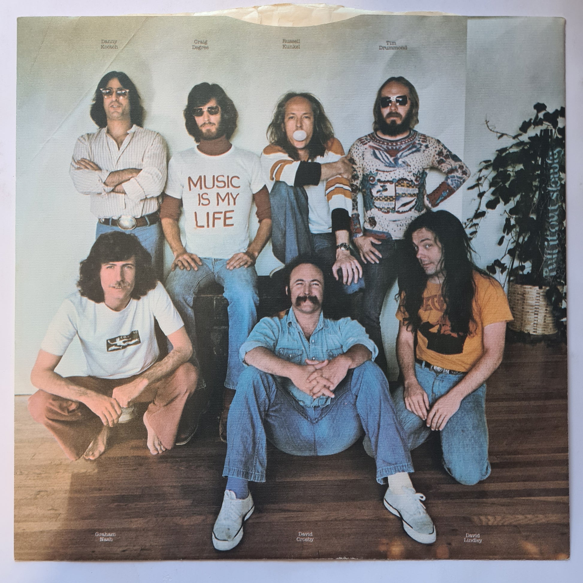 Crosby & Nash – Whistling Down The Wire - 1976 - Vinyl Record LP - Sound Hound Records