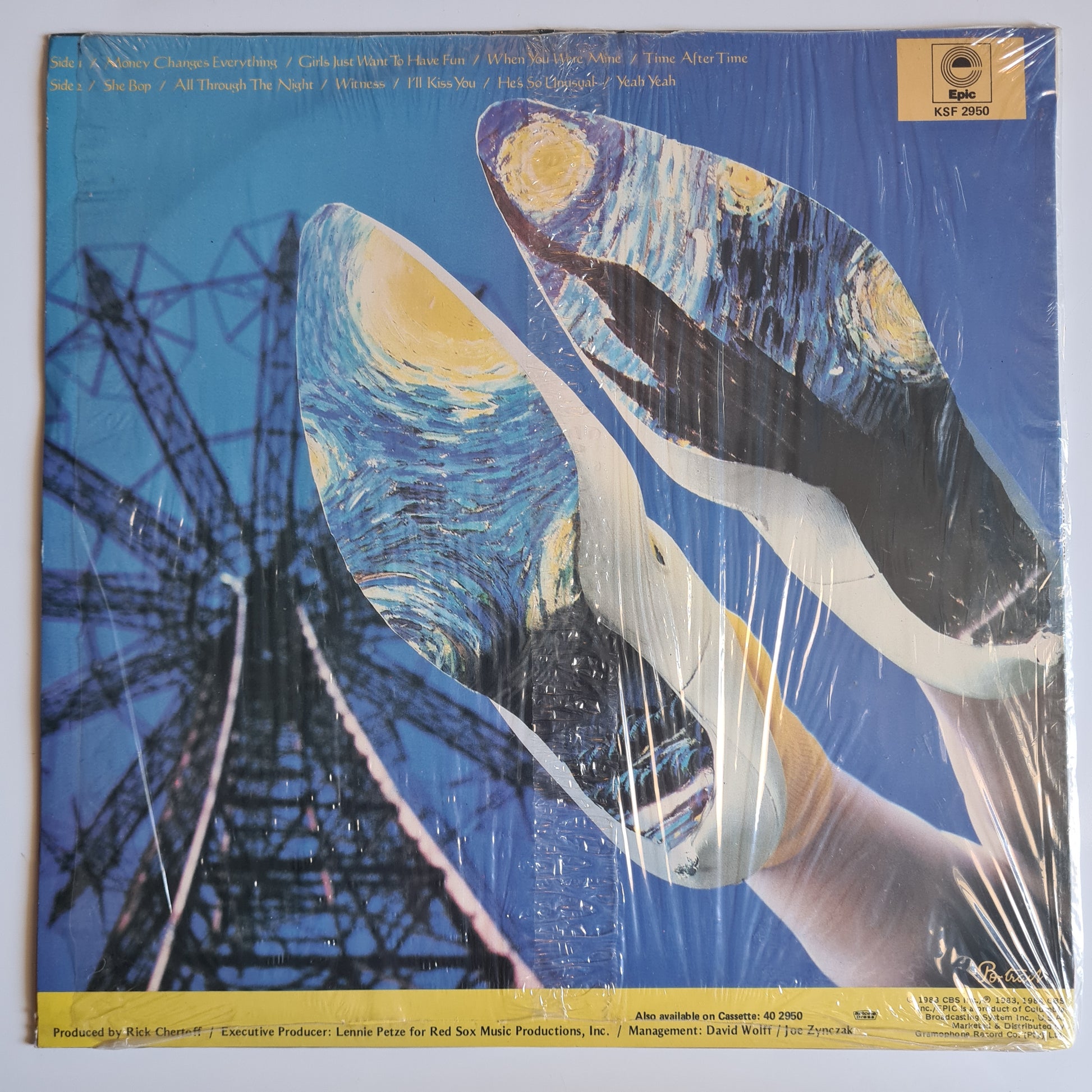 Cyndi Lauper – She's So Unusual - 1983 (South African Pressing) - Vinyl Record LP - Sound Hound Records