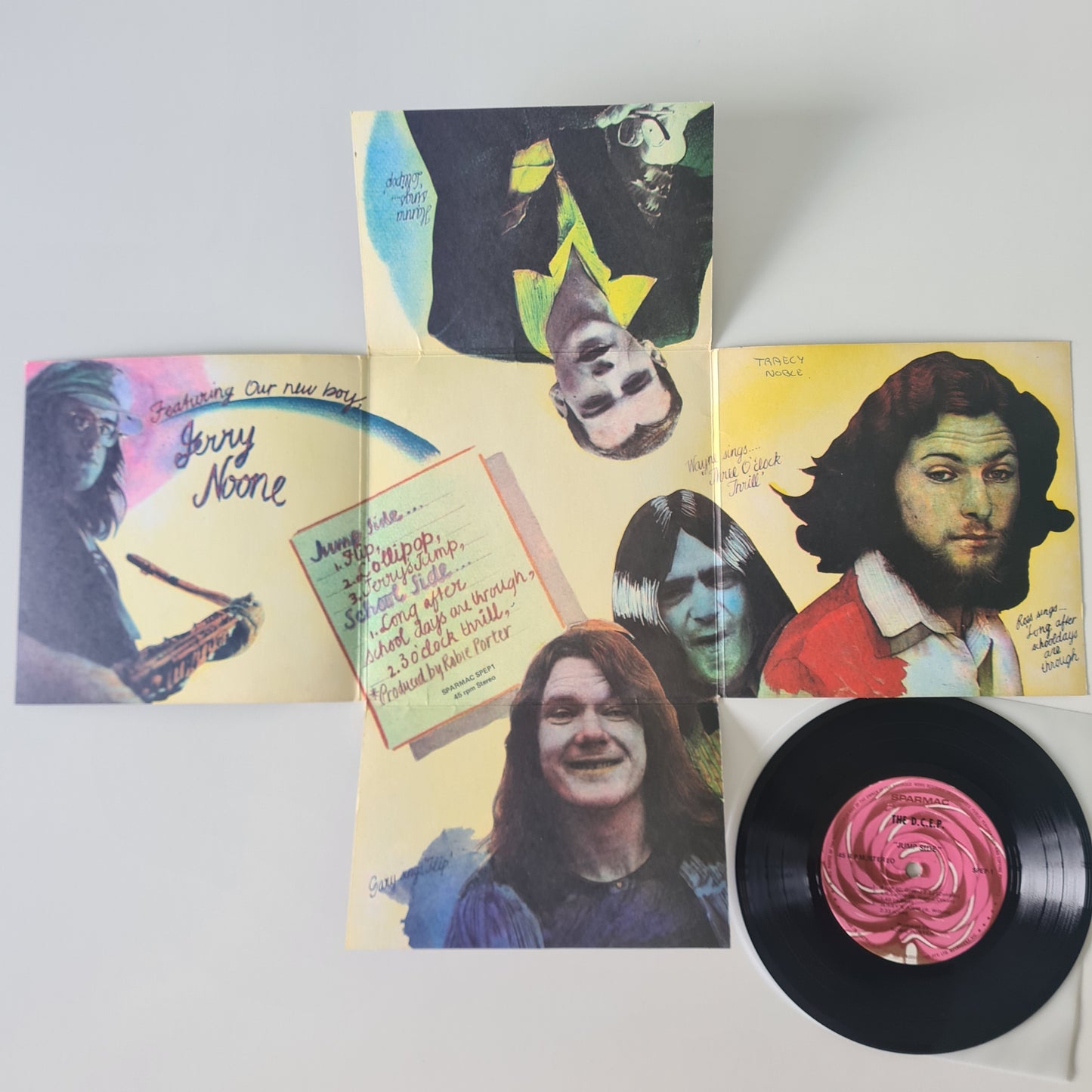Daddy Cool – D.C.E.P: The Daddy Cool E.P. - 1971 - Vinyl Record (RARE Fold-out Cover) - Sound Hound Records