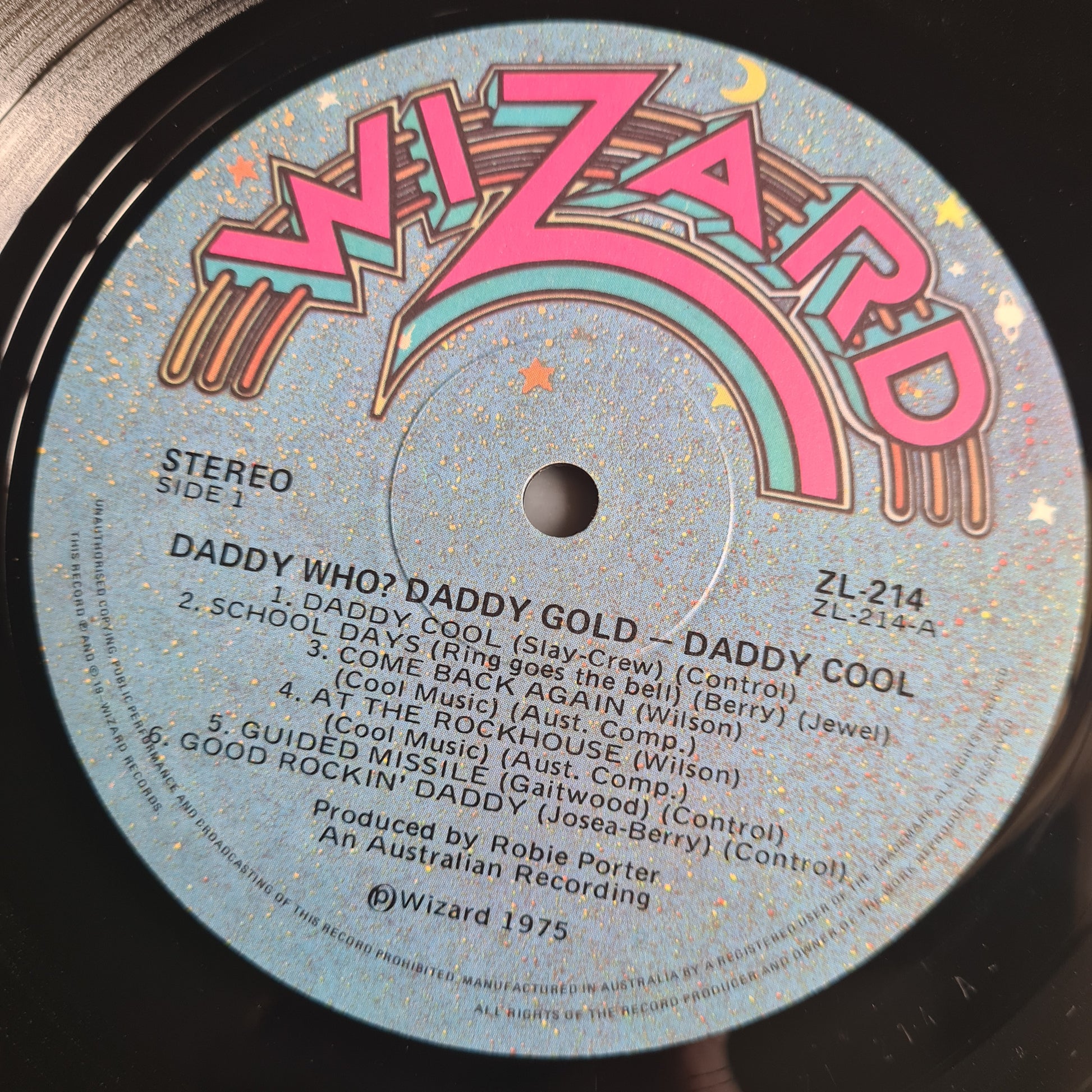 Daddy Cool – Daddy Who? Daddy Gold - 1975 - Vinyl Record LP *SIGNED by ROSS WILSON* - Sound Hound Records