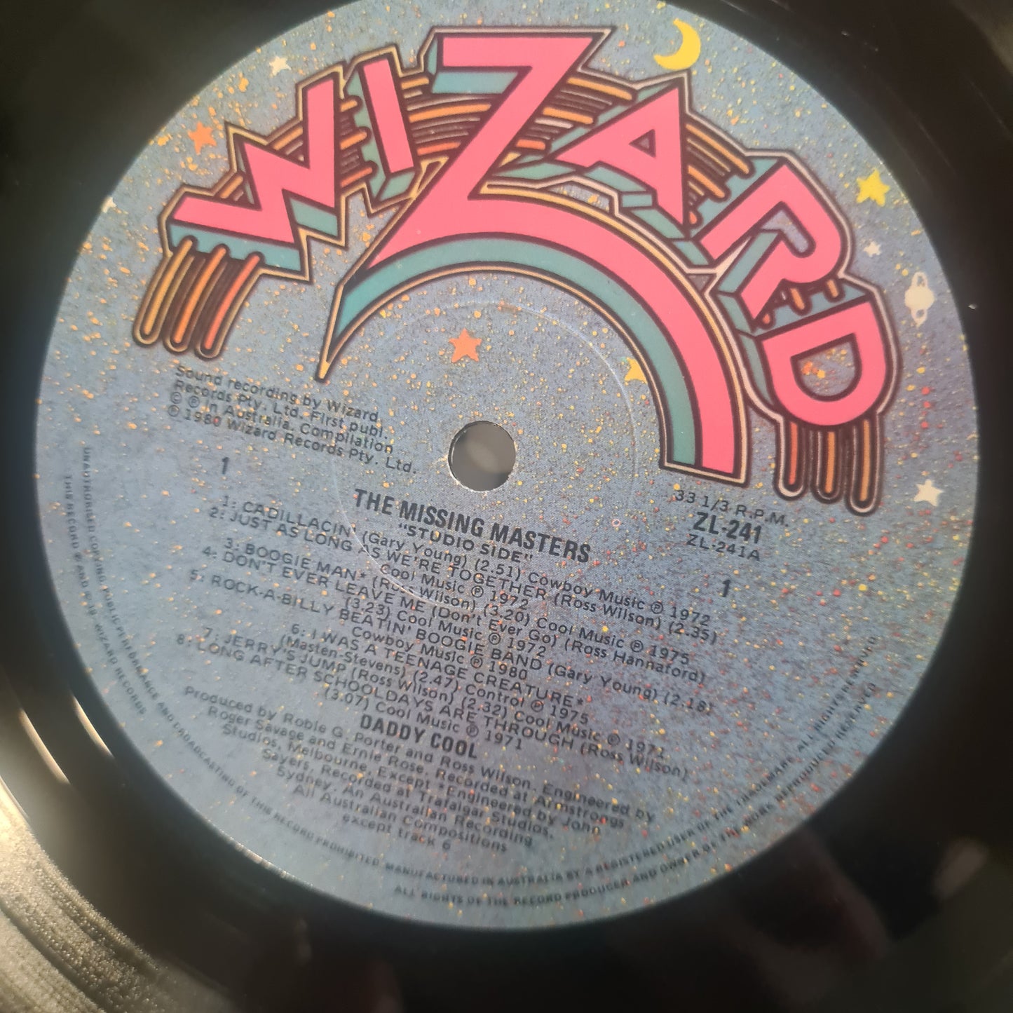 Daddy Cool – The Missing Masters - 1981 - Vinyl Record LP - Sound Hound Records