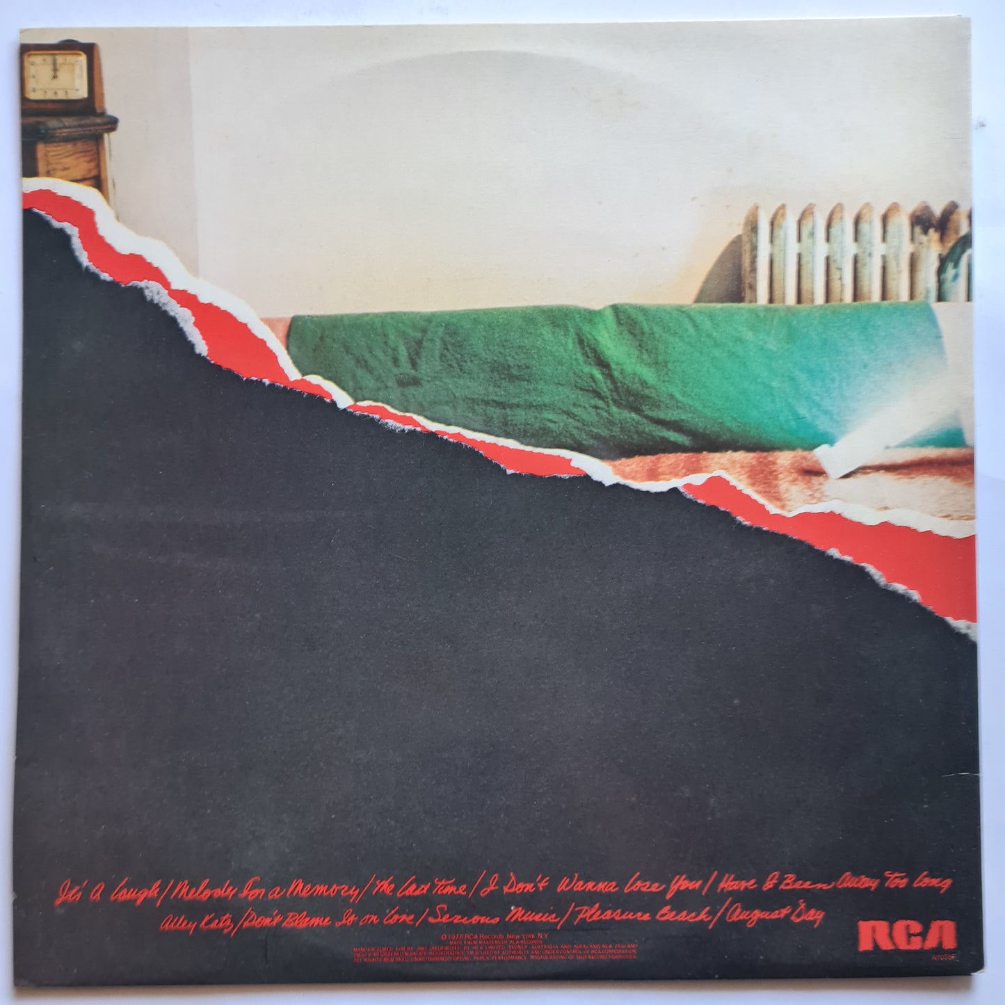 Daryl Hall & John Oates – Along The Red Ledge - 1978 - Vinyl Record LP - Sound Hound Records