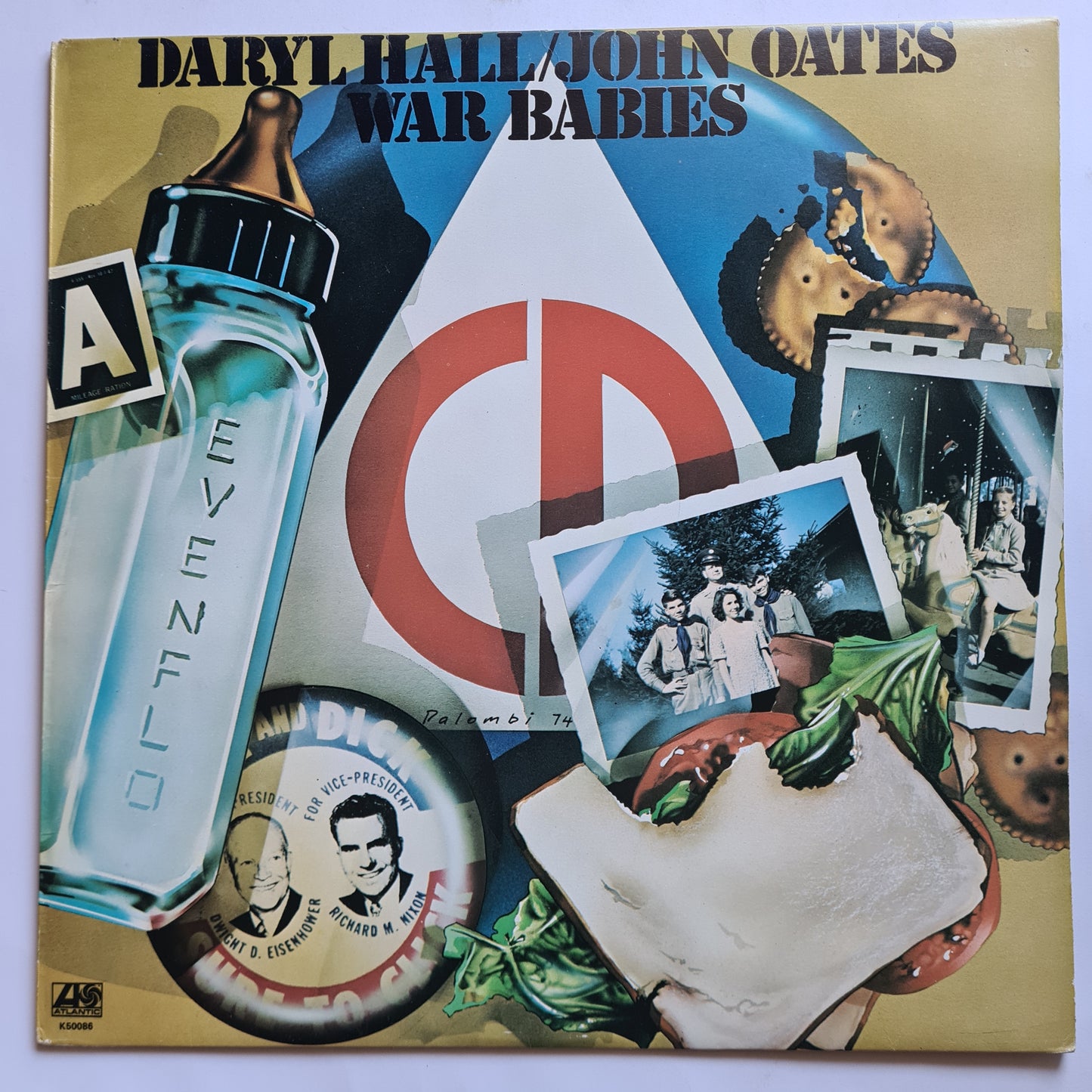 Daryl Hall & John Oates – War Babies - 1974 (UK Pressing) - Vinyl Record LP - Sound Hound Records