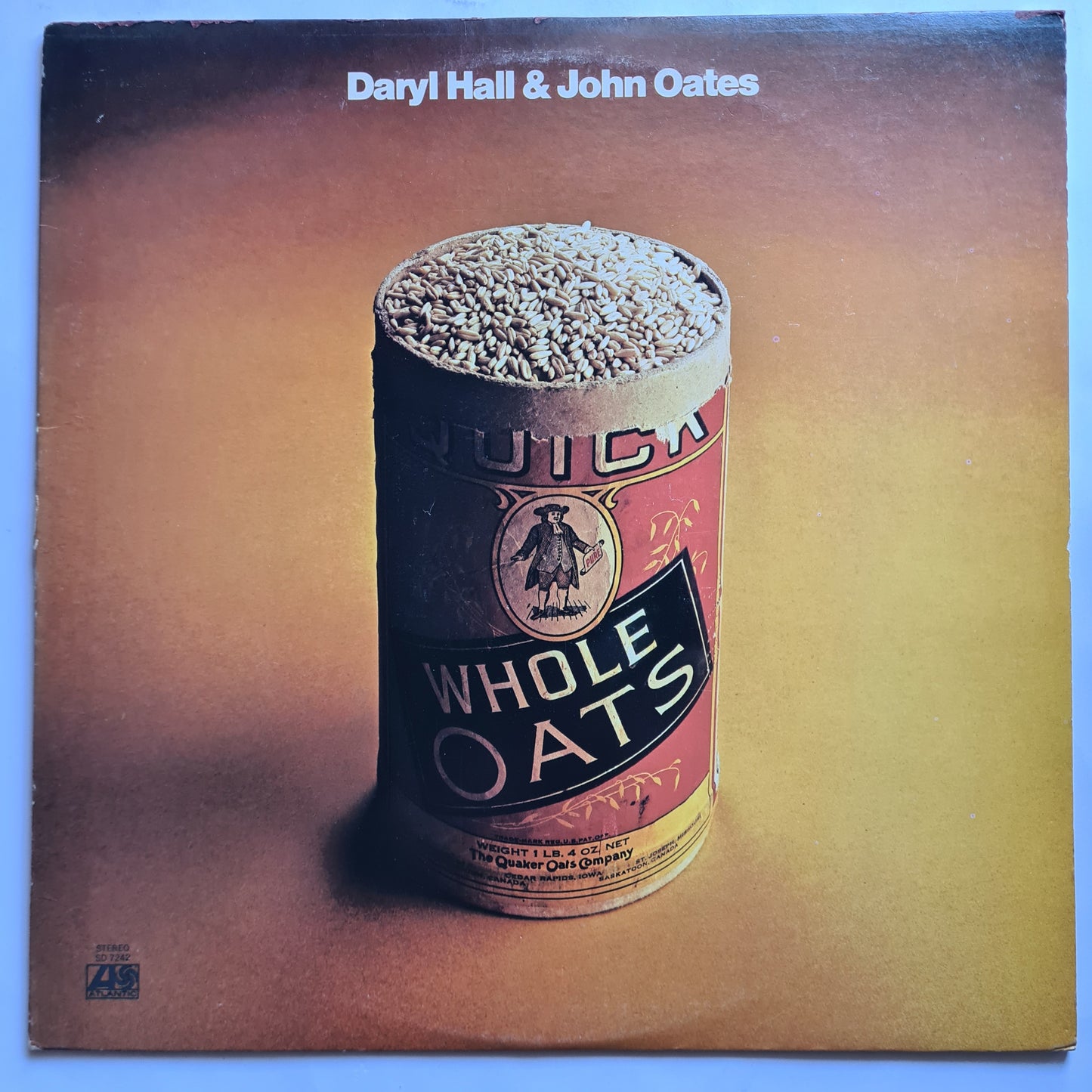 Daryl Hall & John Oates – Whole Oats - 1972 - Vinyl Record LP - Sound Hound Records