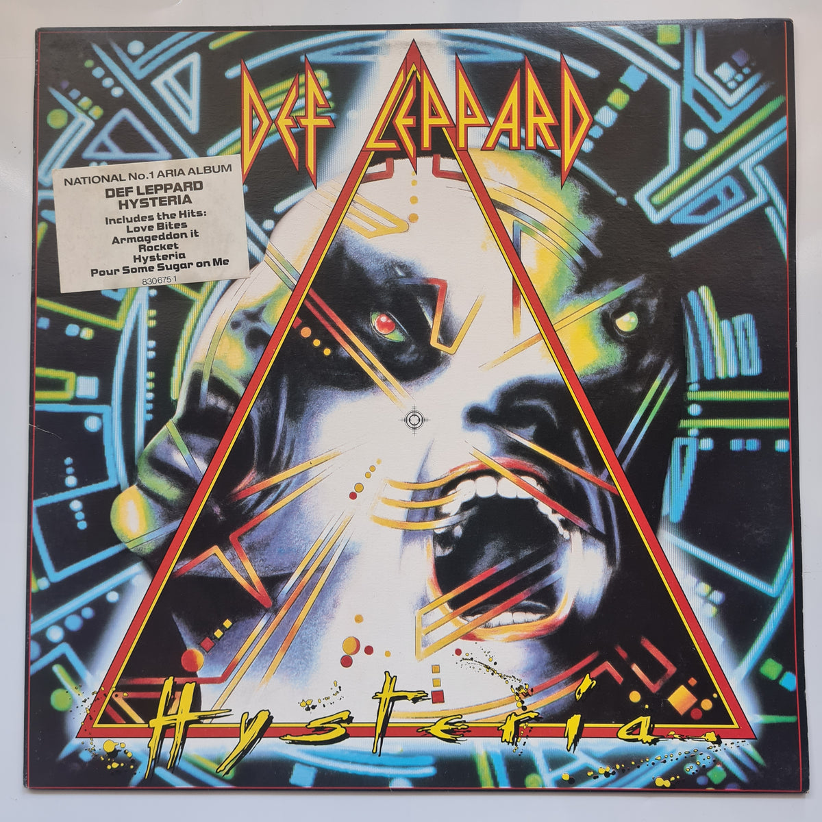Def Leppard – Hysteria - 1987 (Australian Pressing) - Vinyl Record LP - Sound Hound Records