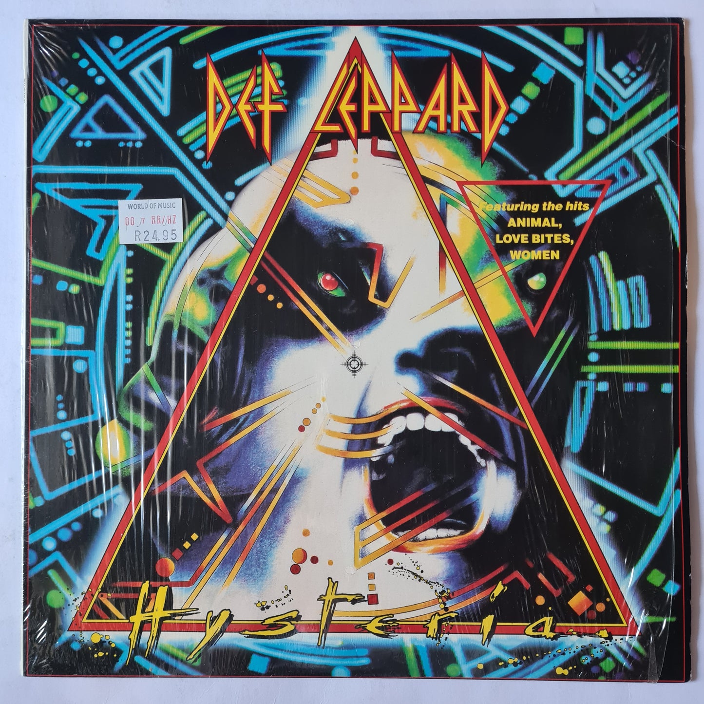 Def Leppard – Hysteria - 1987 (South African Pressing) - Vinyl Record LP (near mint) - Sound Hound Records