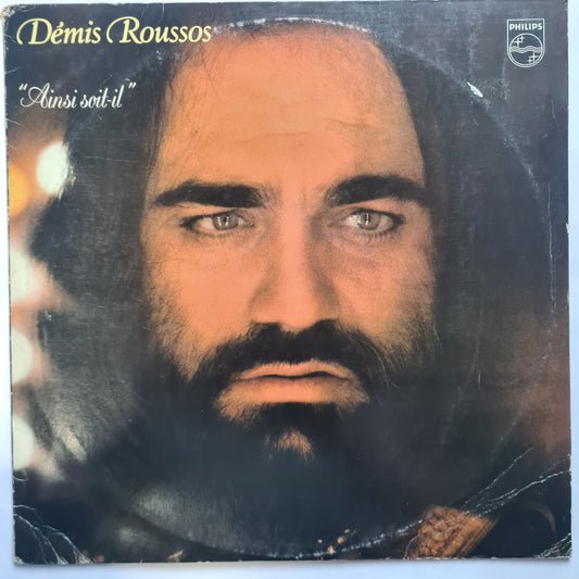 Demis Roussos  – "Ainsi Soit-il" - 1978 - Vinyl Record LP - Sound Hound Records