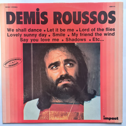 Demis Roussos  – Demis Roussos - 1977 - Vinyl Record LP - Sound Hound Records