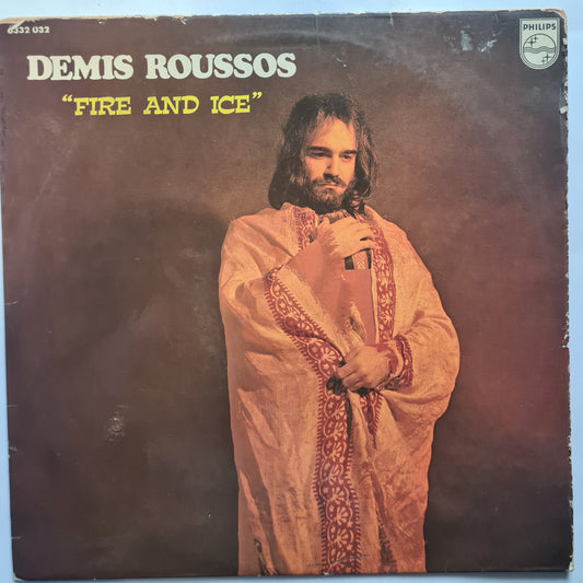 Demis Roussos  – Fire & Ice - 1971 - Vinyl Record LP - Sound Hound Records