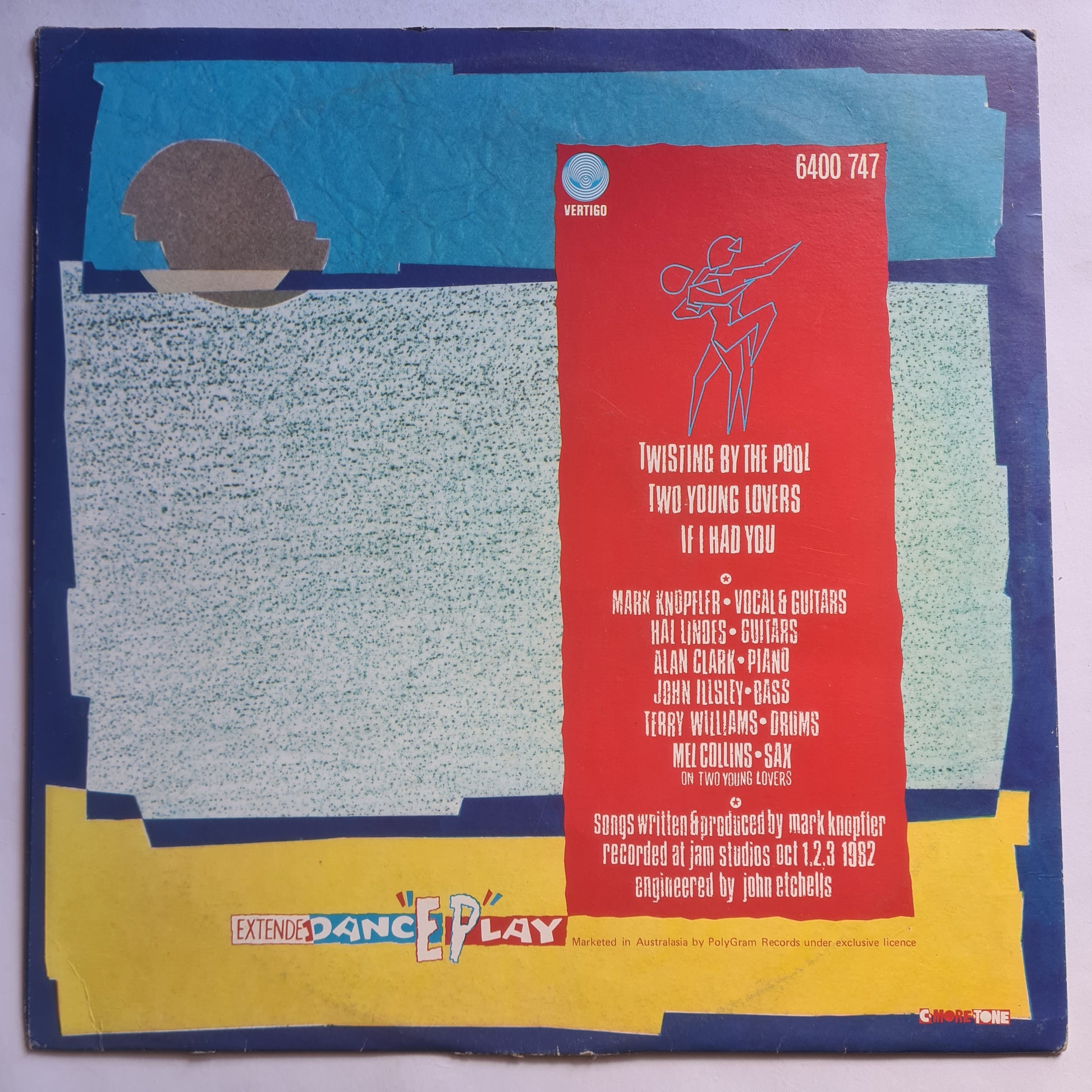 Dire Straits – ExtendeDancEPlay- 1983- Vinyl Record EP - Sound Hound Records