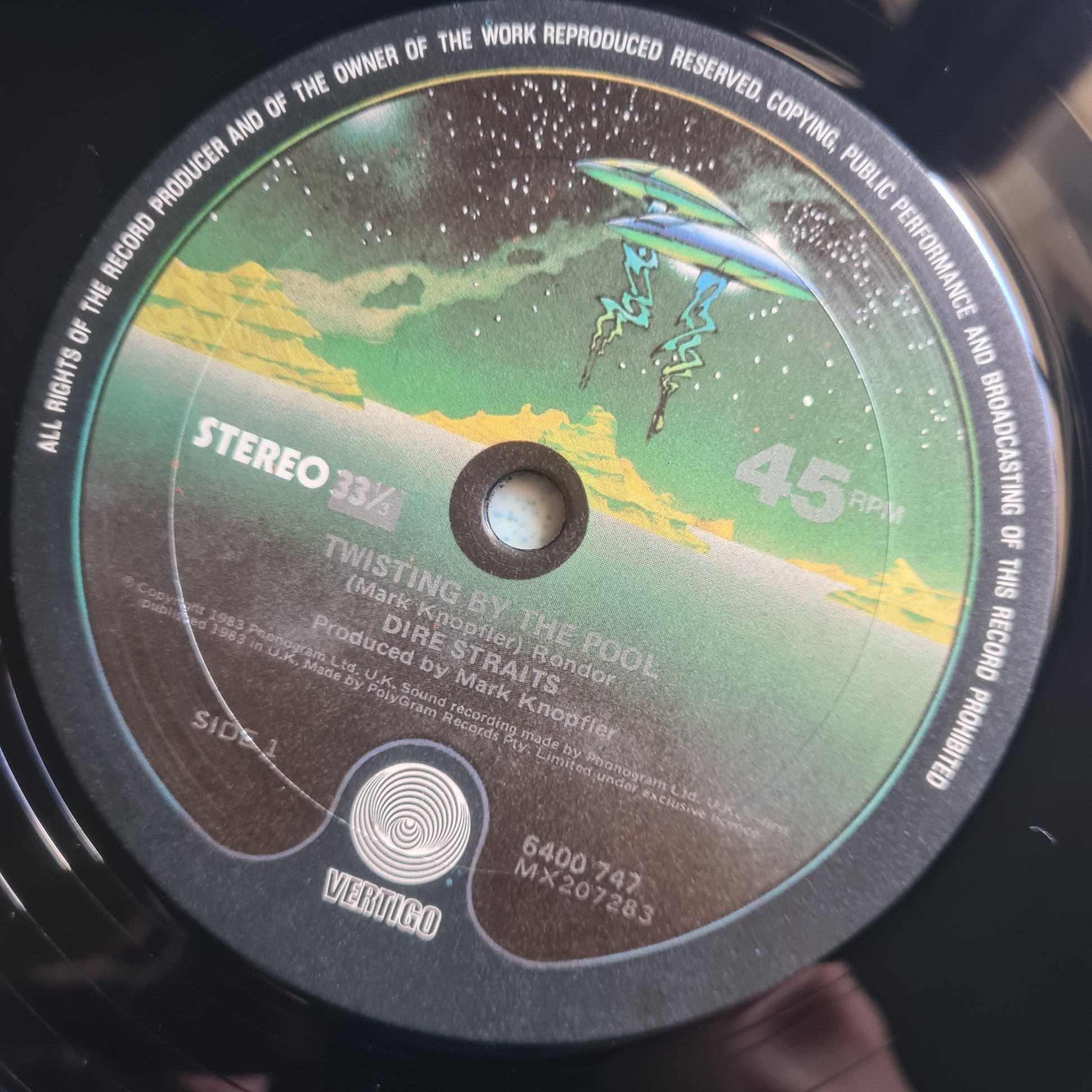 Dire Straits – ExtendeDancEPlay- 1983- Vinyl Record EP - Sound Hound Records