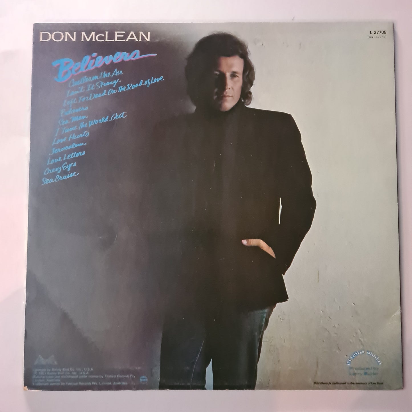 Don McLean - Believers - 1981- Vinyl Record LP - Sound Hound Records