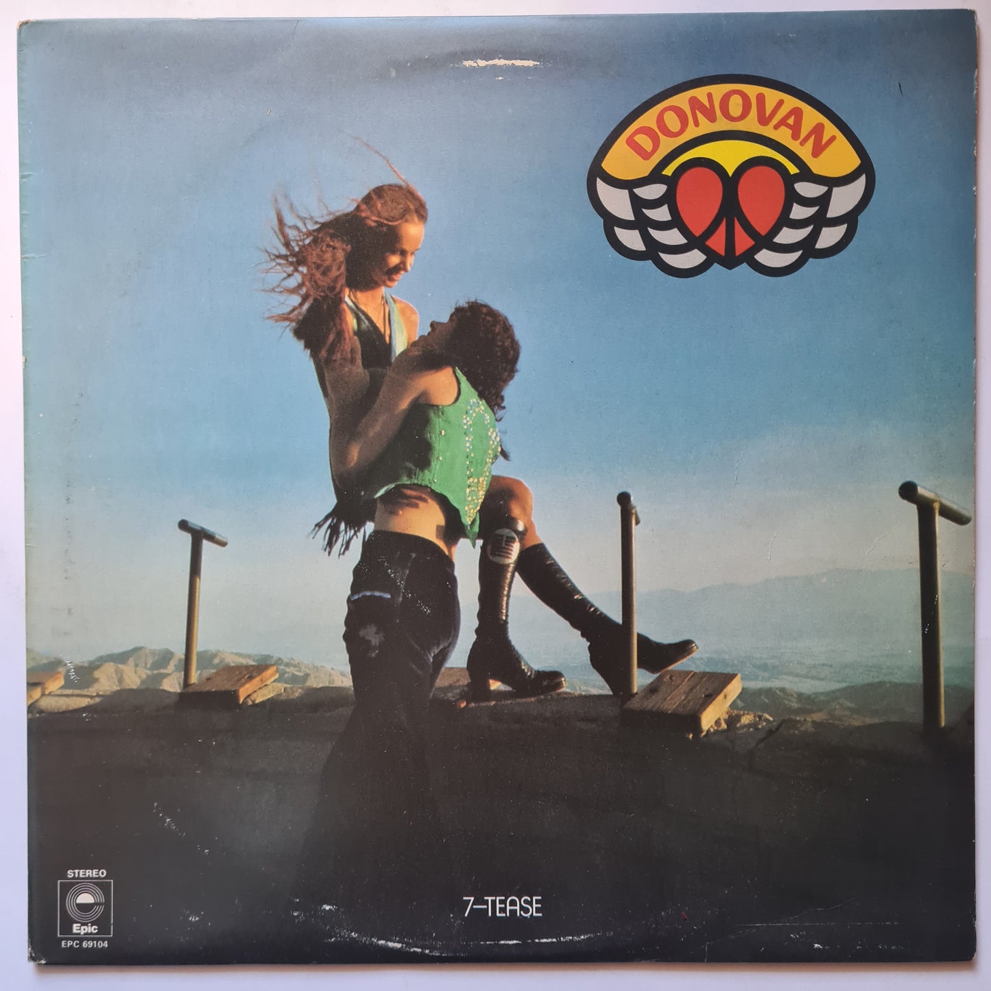 Donovan – 7Tease- 1974 - Vinyl Record LP - Sound Hound Records
