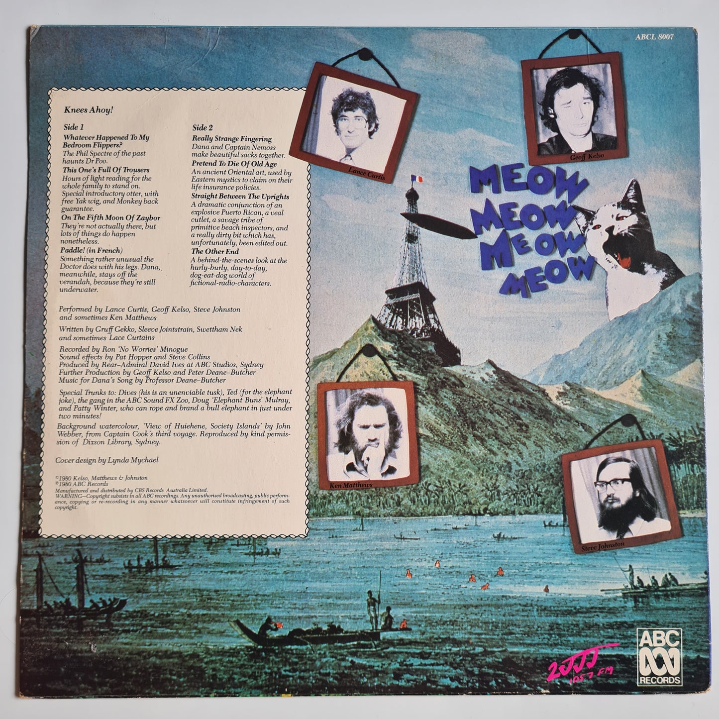 Dr Poo – Knees Ahoy! - 1980 - Vinyl Record LP (near mint) - Sound Hound Records