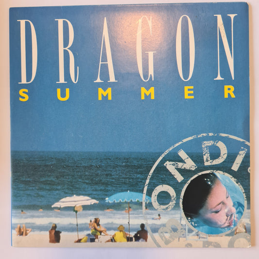 Dragon - Summer/ Heart Of Fire - 1989 - Vinyl Record 7" Single - 45 RPM (near mint) - Sound Hound Records