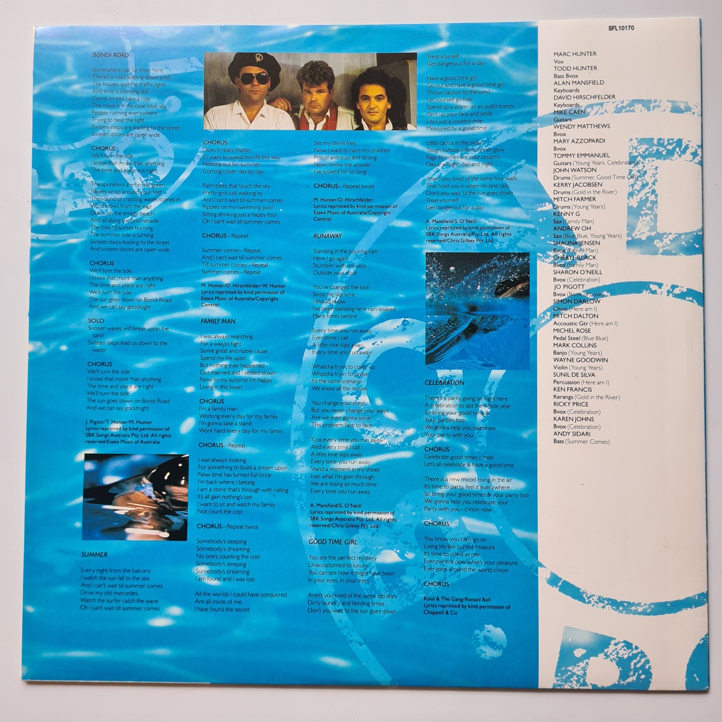 Dragon – Bondi Road - 1989 - Vinyl Record LP - Sound Hound Records