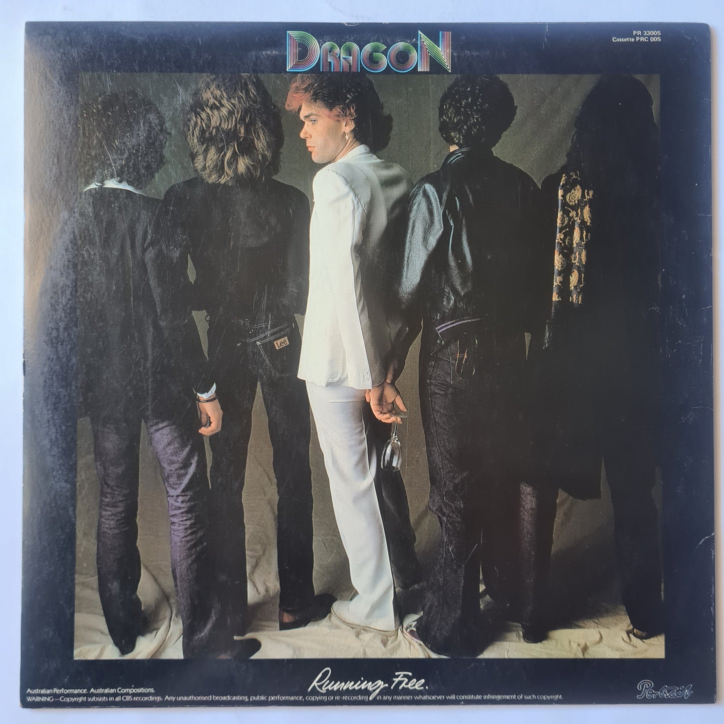 Dragon  – Running Free - 1977 - Vinyl Record LP - Sound Hound Records