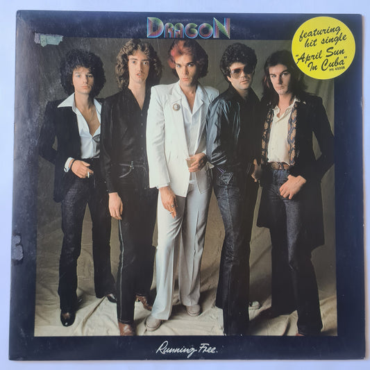 Dragon  – Running Free - 1977 - Vinyl Record LP - Sound Hound Records
