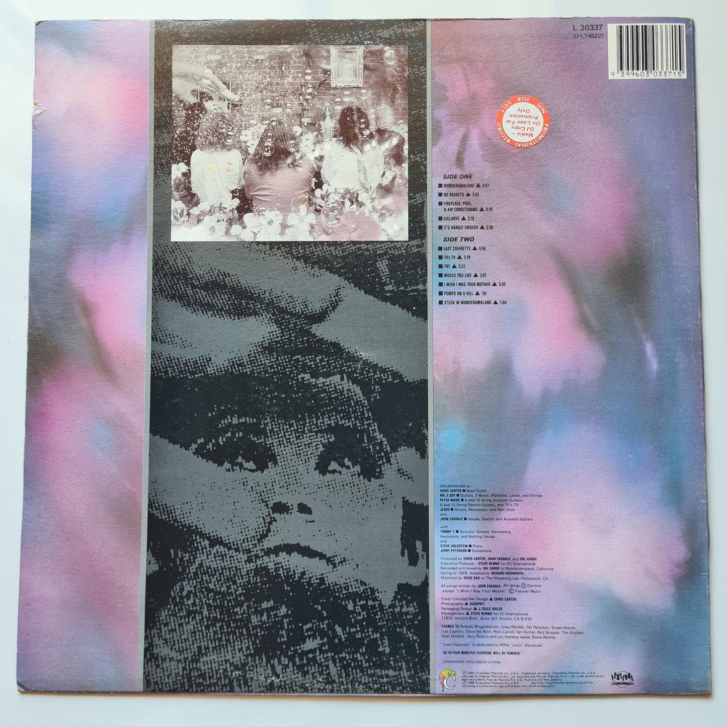 Dramarama – Stuck In Wonderamaland - 1989 - Vinyl Record LP (Near Mint) - Sound Hound Records