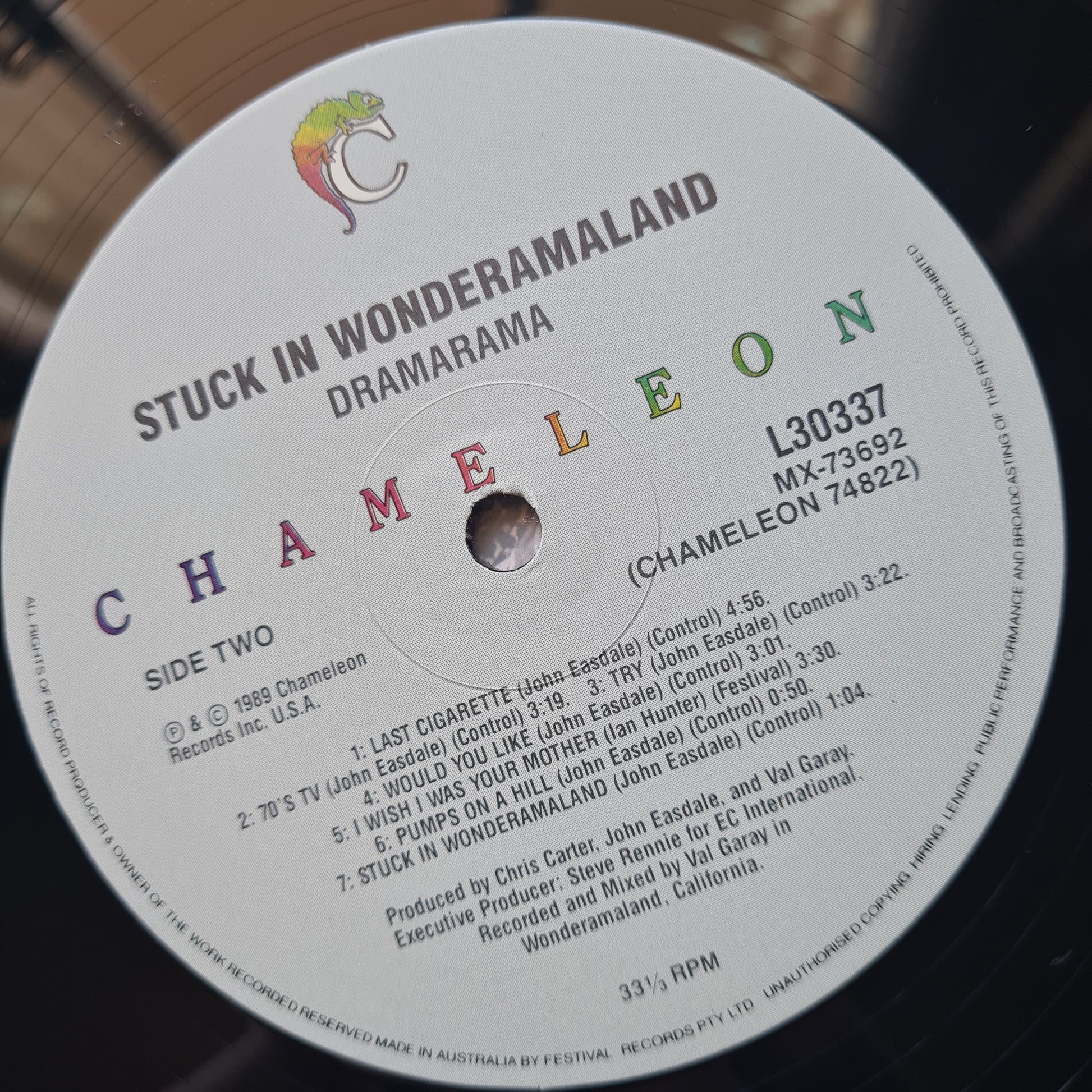 Dramarama – Stuck In Wonderamaland - 1989 - Vinyl Record LP (Near Mint) - Sound Hound Records