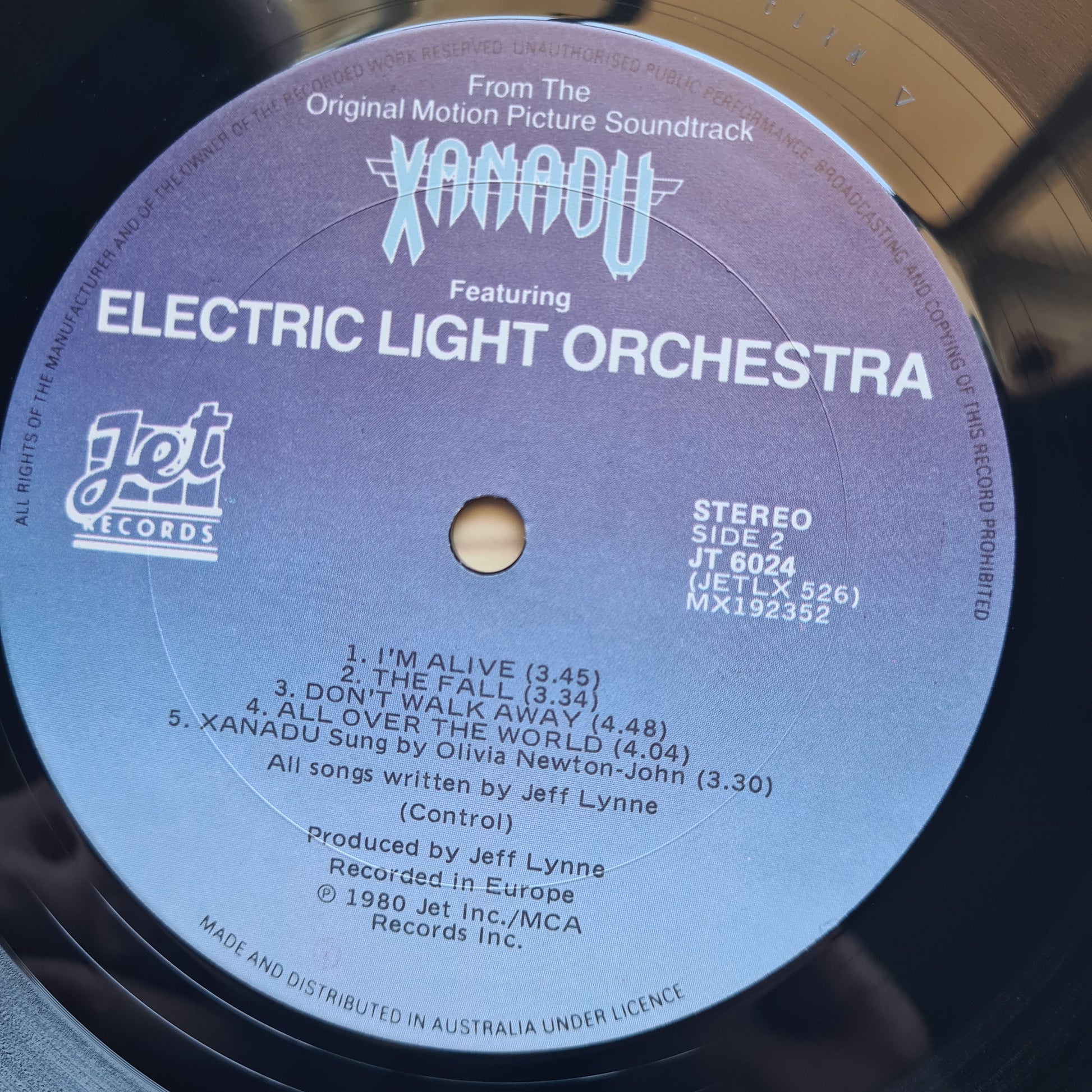 ELO & Olivia Newton John – Xanadu - 1980 (Gatefold) - Vinyl Record LP - Sound Hound Records