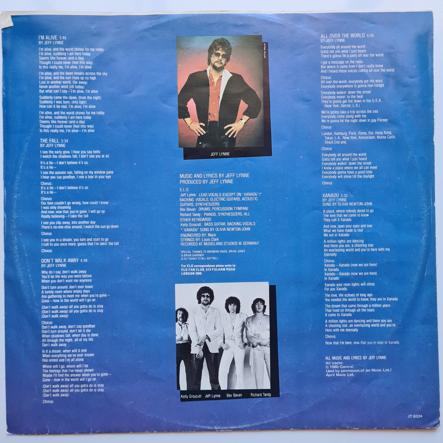 ELO & Olivia Newton John – Xanadu - 1980 (Gatefold) - Vinyl Record LP - Sound Hound Records