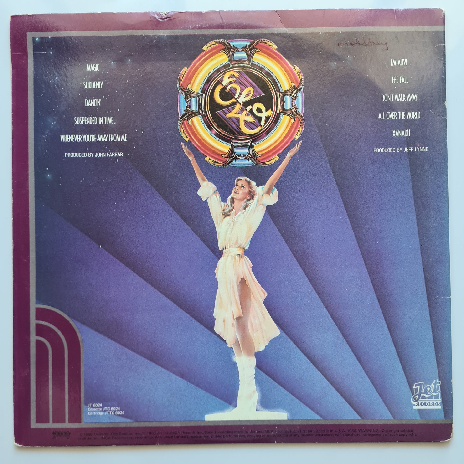 ELO & Olivia Newton John – Xanadu - 1980 (Gatefold) - Vinyl Record LP - Sound Hound Records