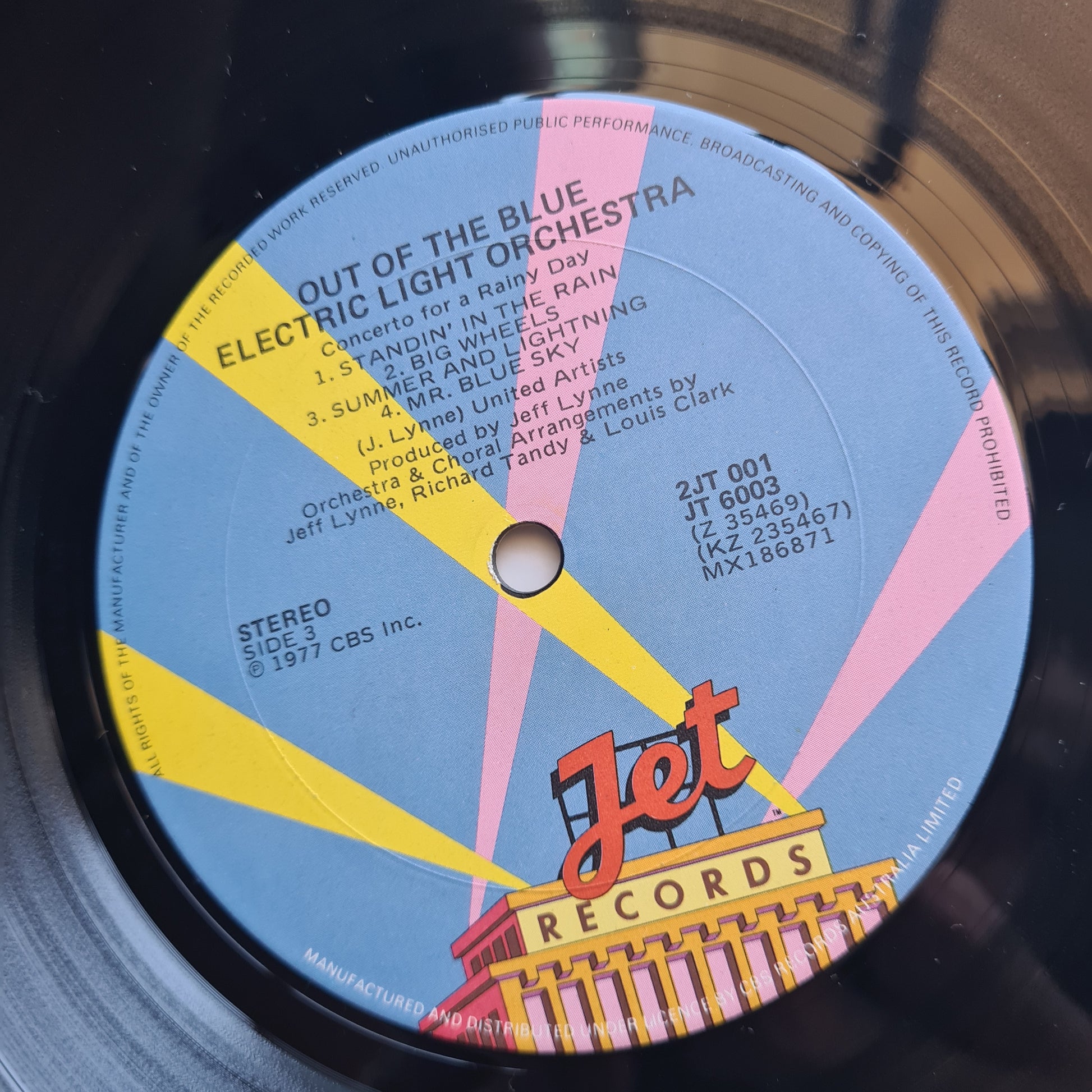 ELO – Out Of The Blue - 1977 (Gatefold) with poster) - Vinyl Record 2LP - Sound Hound Records