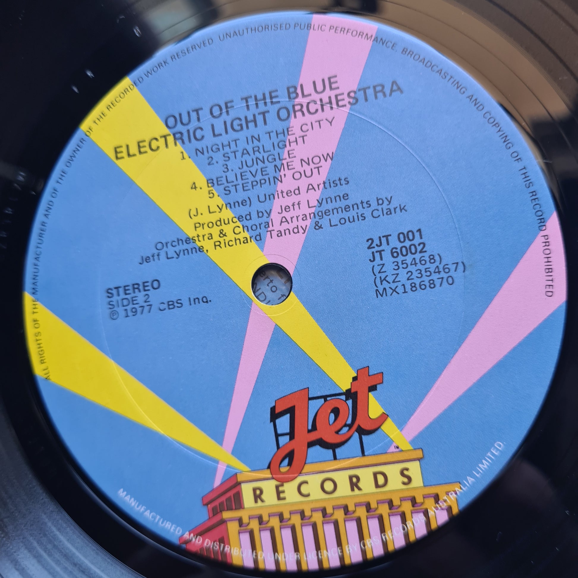 ELO – Out Of The Blue - 1977 (Gatefold) with poster) - Vinyl Record 2LP - Sound Hound Records