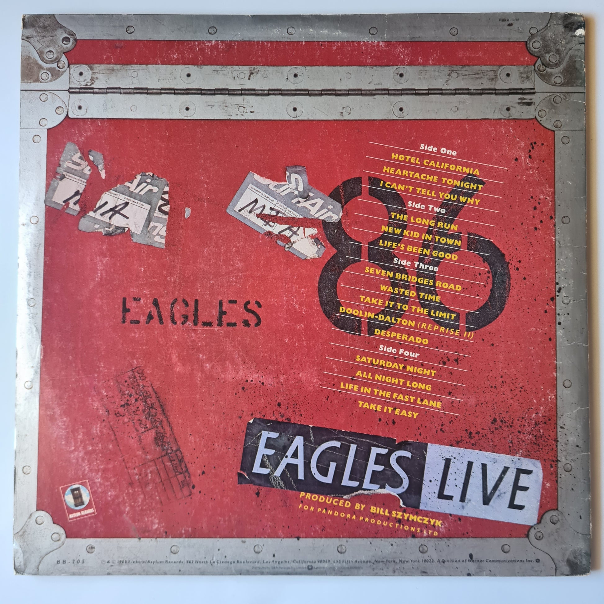 Eagles – Eagles Live - 1980 (Gatefold) - Vinyl Record 2LP - Sound Hound Records