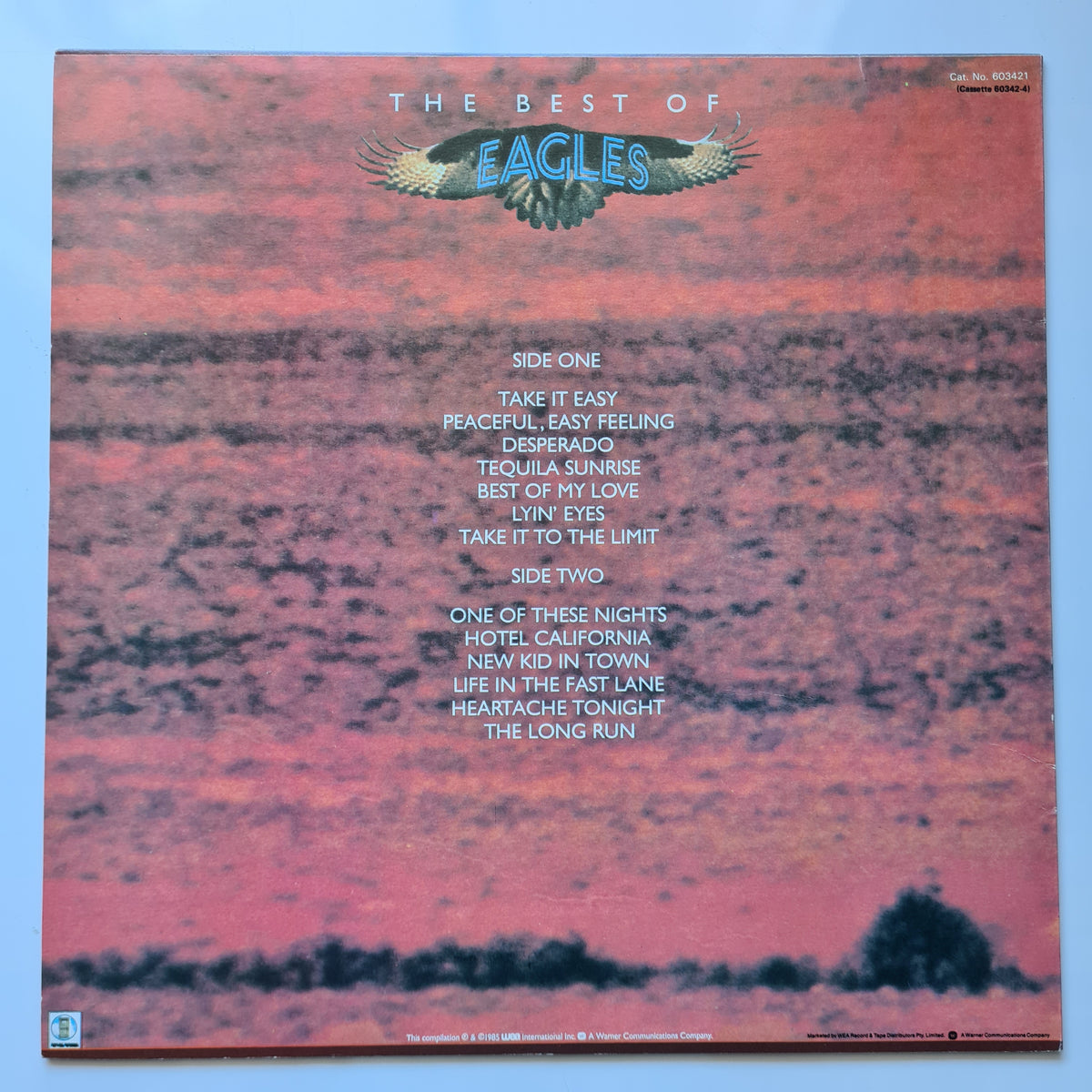 Eagles – The Best Of Eagles - 1985 - Vinyl Record LP - Sound Hound Records